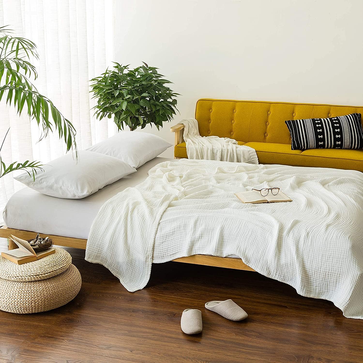 EMME Cotton Muslin Blankets 6-Layer