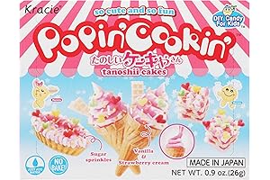 Popin' Cookin' DIY Candy Cake Kit: Sweeten Up Your Life with No-Bake Fun