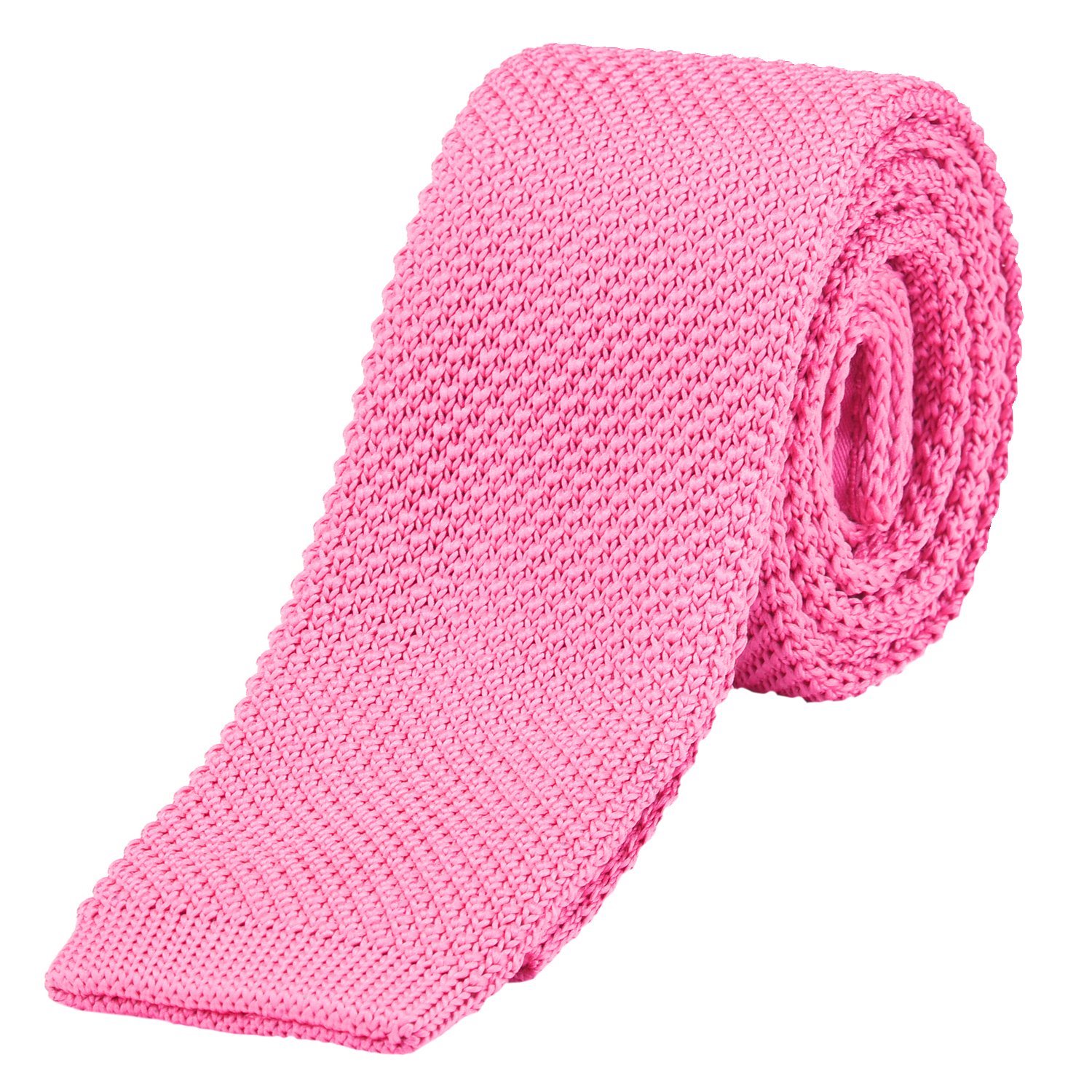Dondon Men's Rose Knit Knitted Tie Slim