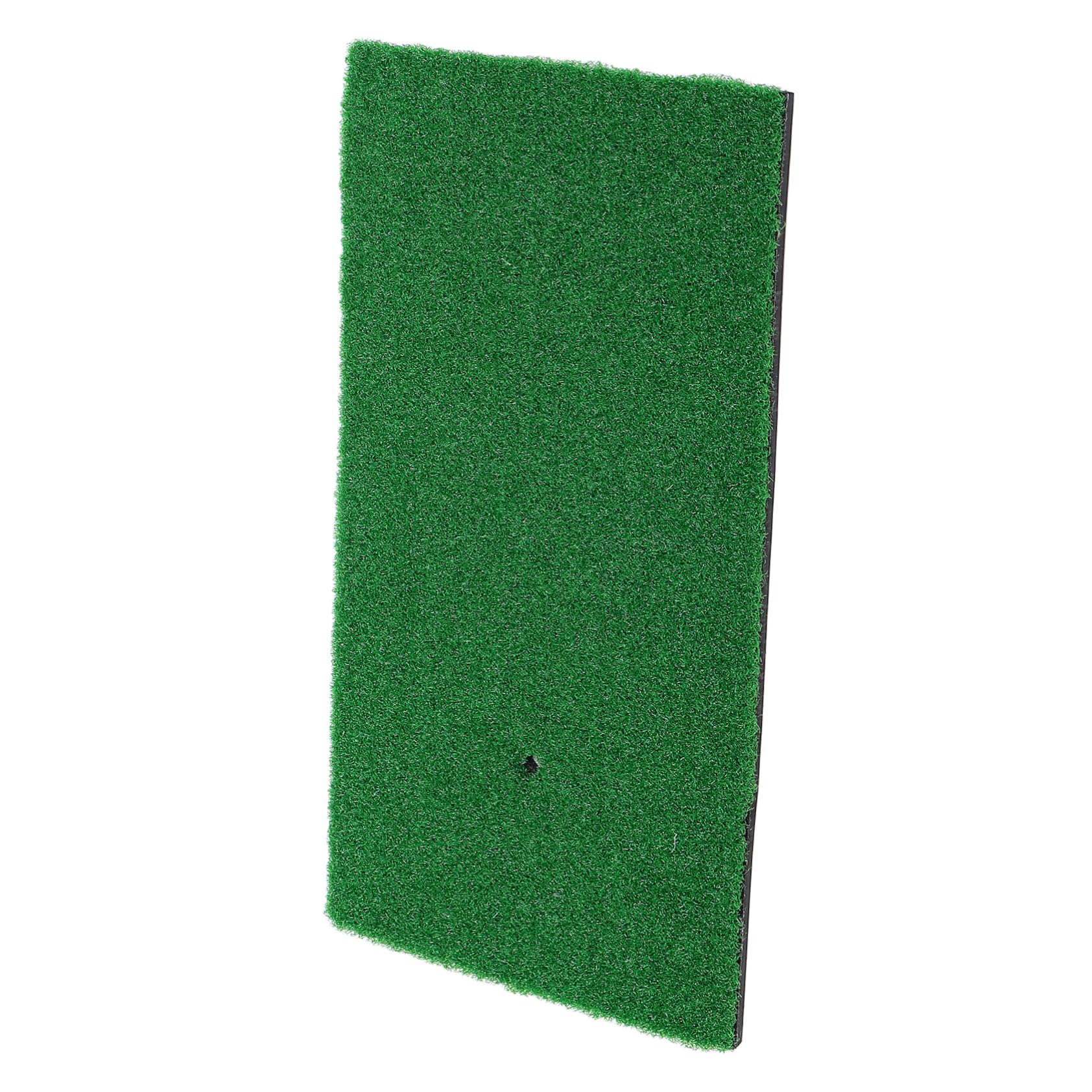 KOMBIUDA Portable Golf Hitting Mat Outdoor Chipping Practice Turf for Swing Improvement for Indoor Golf Training Soft Base Green