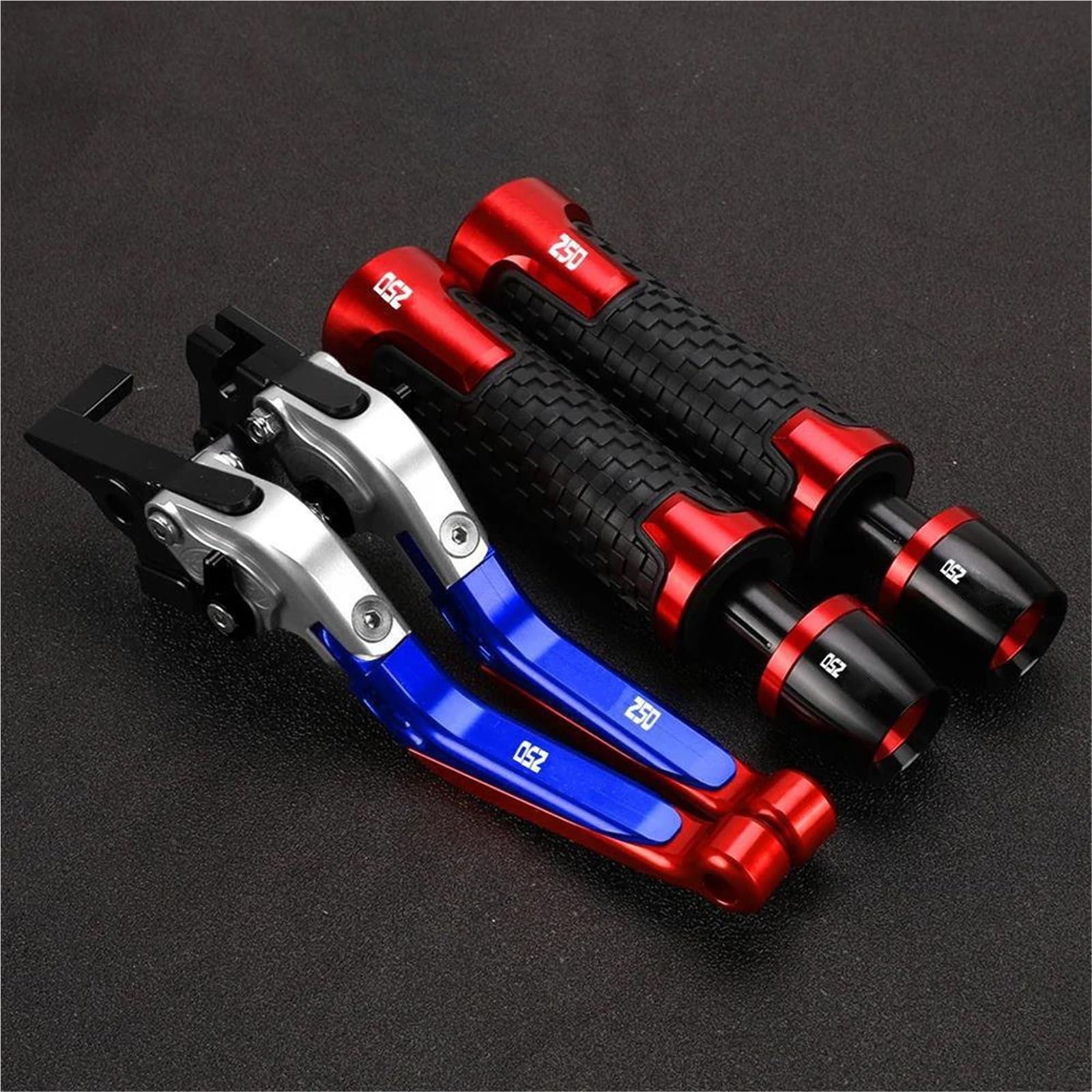 GQUIKGW Replace Motorcycle Handle Bar Extendable Folding Brake Clutch Lever Handlebar for CBR250R CBR 250R 250 R 2011-2018(Multi-Colored)