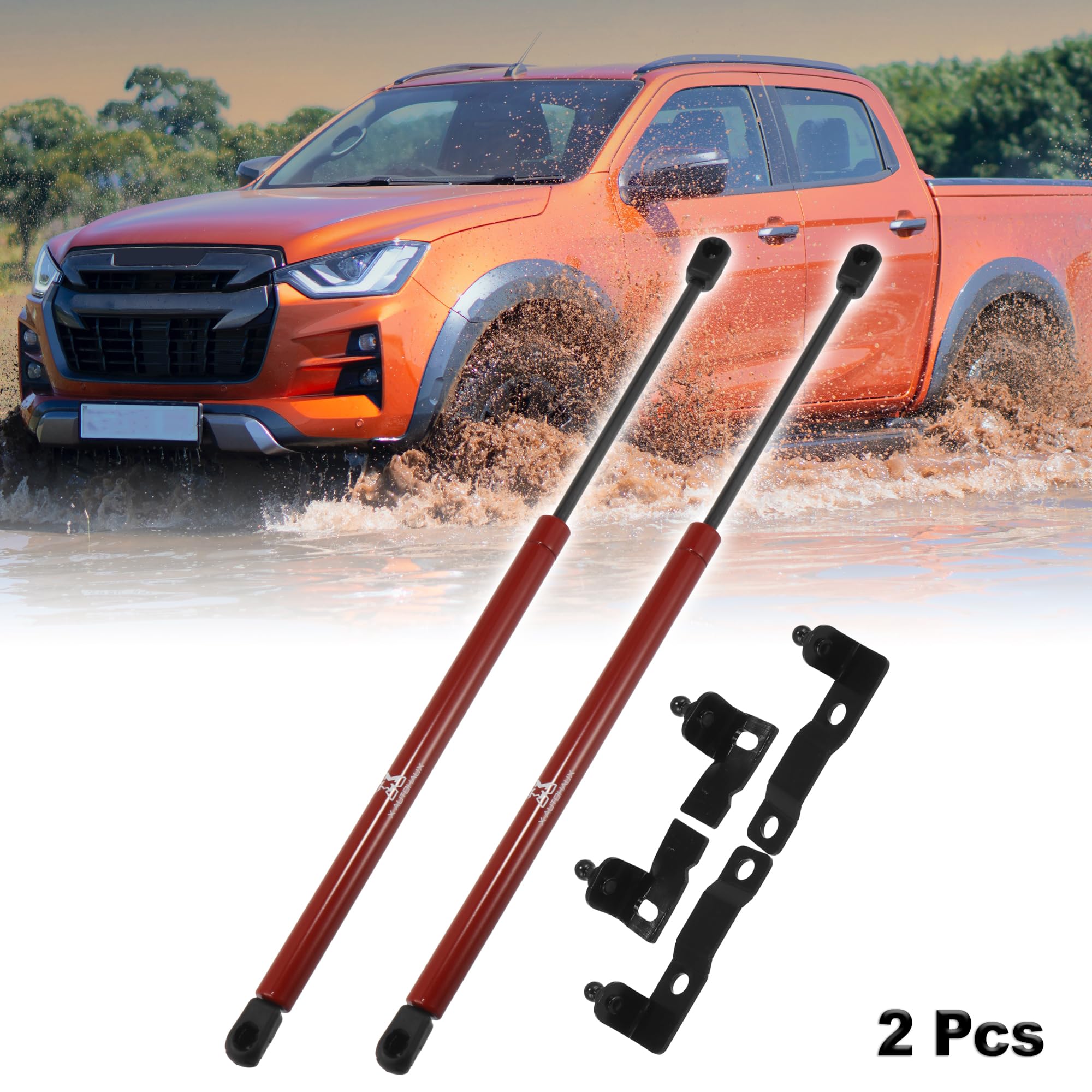 2 Pièces Verin Hydraulique de Capot pour DS7 Crossback 2018-2022, Vérins à Gaz pour Capot Amortisseurs Capot Moteur Vérin de Capot