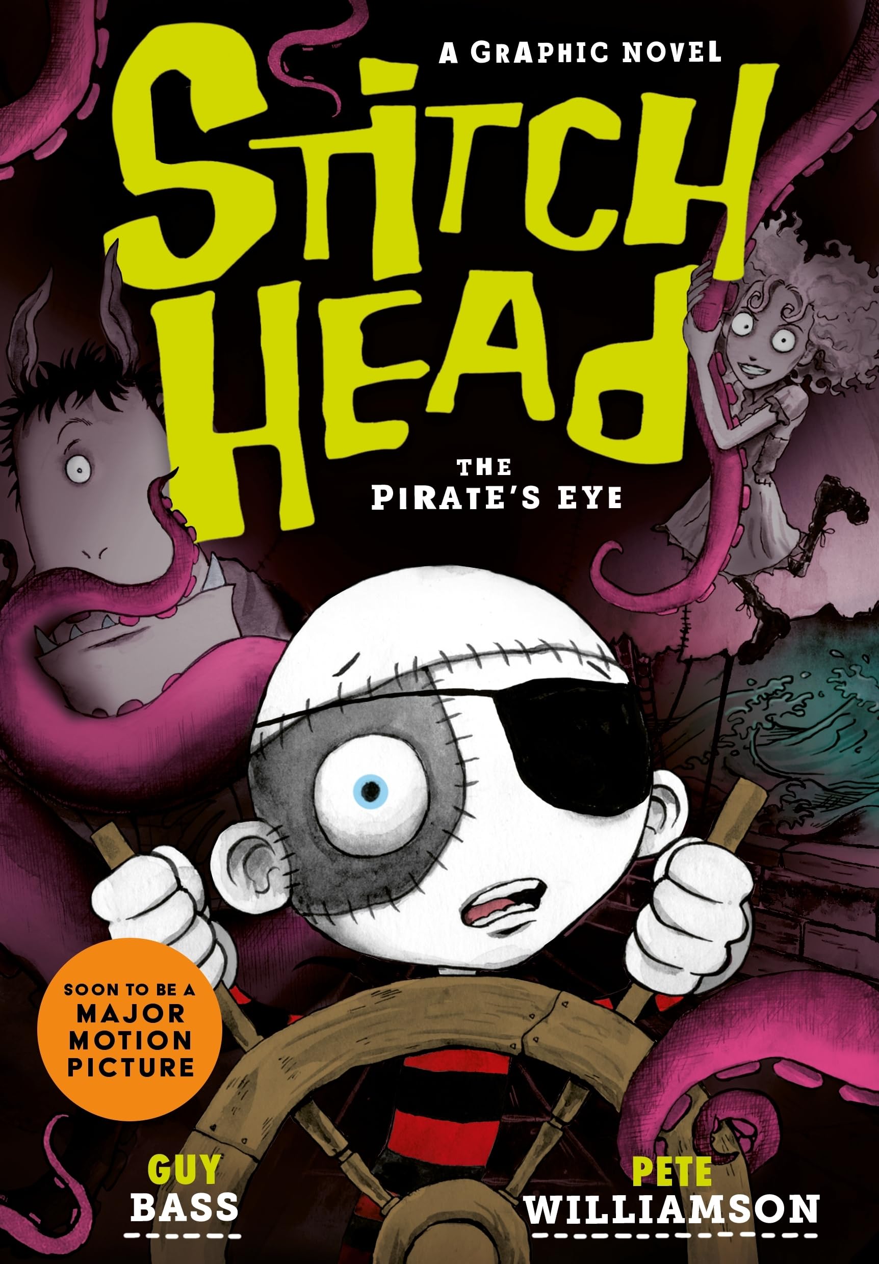 Stitch Head: The Pirate's Eye Graphic Novel by Guy Bass, Pete... - 9781788956925