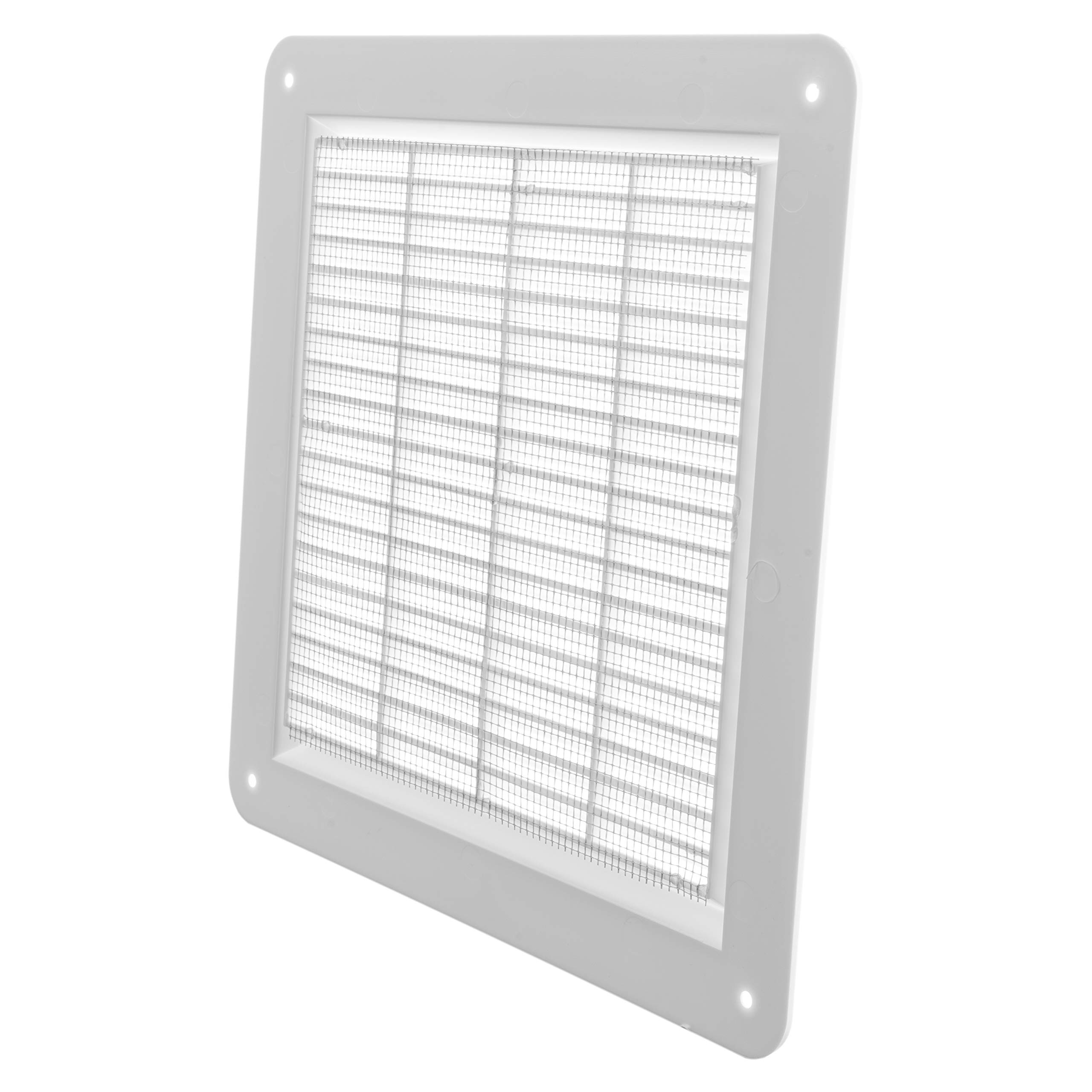 Vent Systems 10"x10" Inch Air Vent Cover White Air Vent Louver