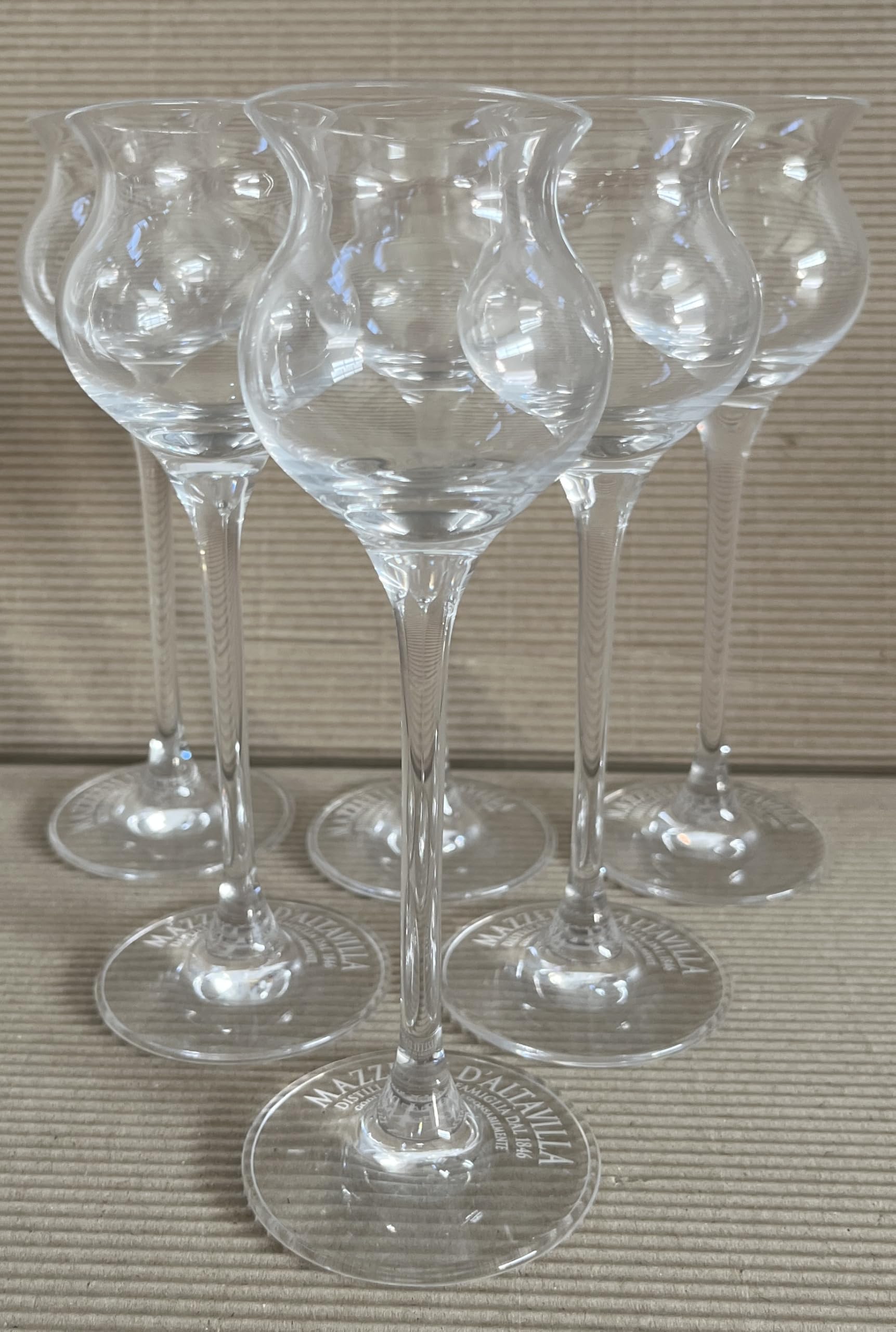 Generisch Tulipano Grappagläser (6er-Set) - Mazzetti d'Altavilla - Glas - Tulipano - Tulpe - 0,02 Liter - Zuhause