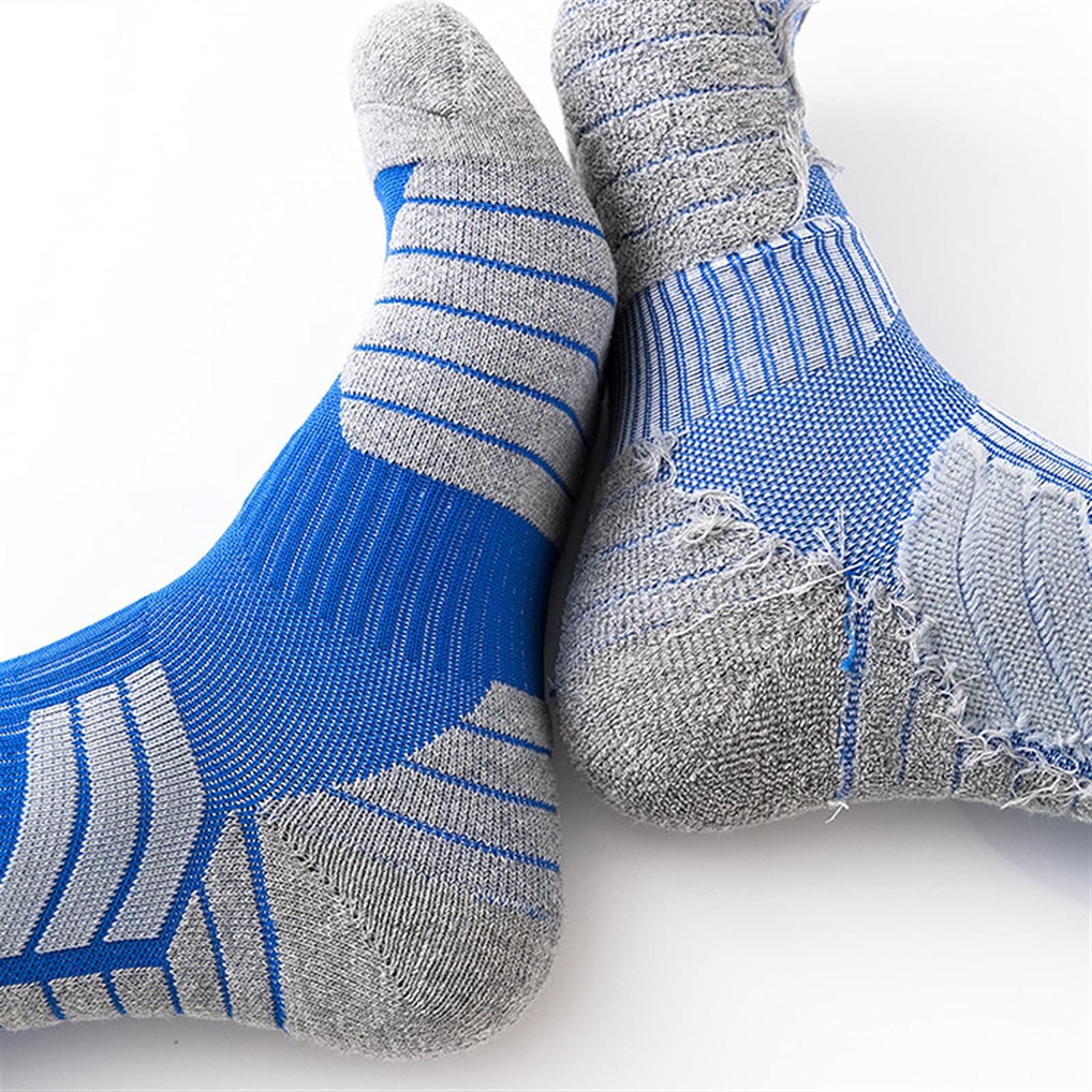 Uomini Sport da Esterno Elite Calzini da Basket Fitness Running Cycling Compression Cotone Asciugamani in Cotone Bottom Socks Termici Calzini da Basket