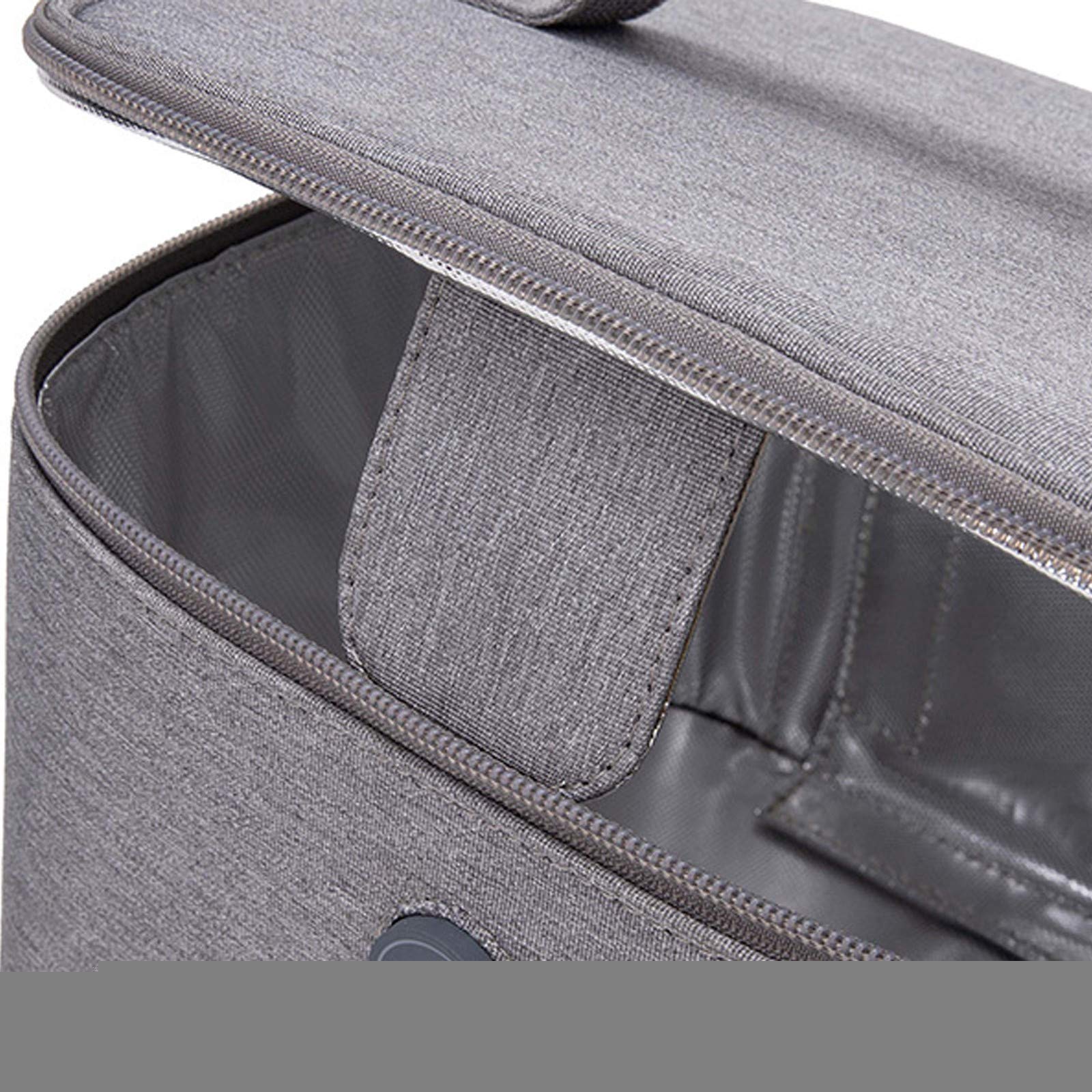 Bolsa Esterilizadora, Caja de Desinfección UV Portátil Multifunción de Gran Capacidad, Esterilización Rápida de 3 Min 99,9%, para Ropa Interior Gafas BiberónB