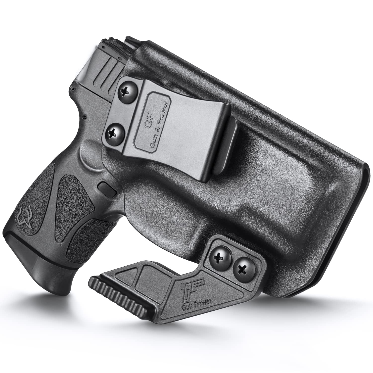 IWB Kydex Holsters with Claw: Glock 19 17, Taurus G2C/G3C/G3, M&P Shield Plus 3.1"/ M2.0 9mm /.40, SD9 VE/SD40 VE, SCCY CPX1 CPX2,Ruger LC9, Hellcat, Adj. Retention, Right Hand, Custom Fit