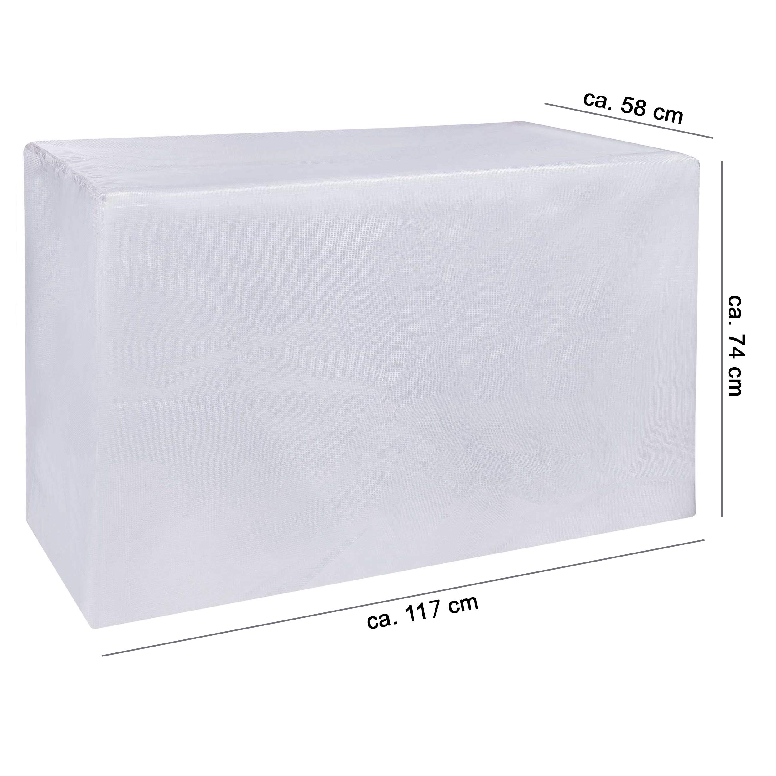 WEXFFU Gartenvlies Für Hochbeete - 210x162cm Pflanzenschutz Abdeckfolie Für Gemüsebeete Und Blumenkübel