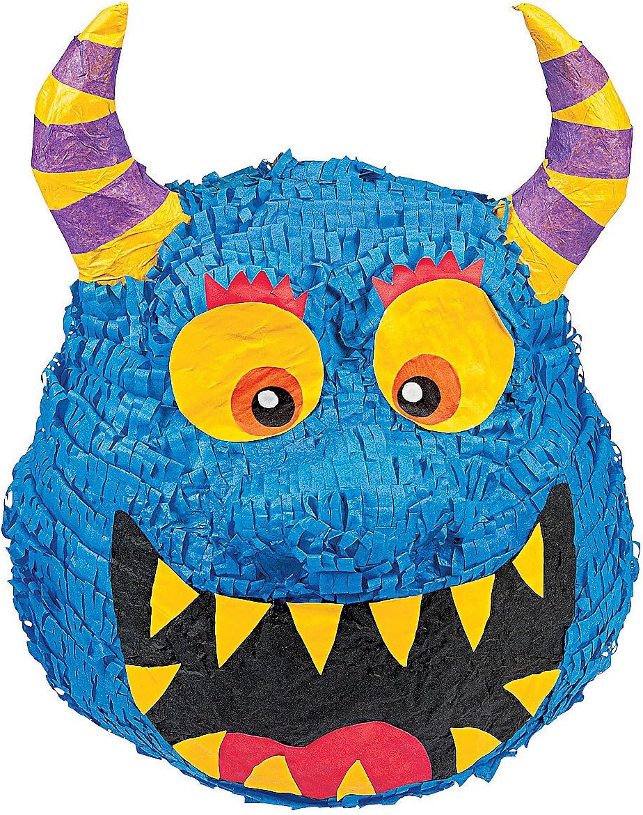 Monster Pinata for Kids - Halloween or Monster Bash Birthday Party Game