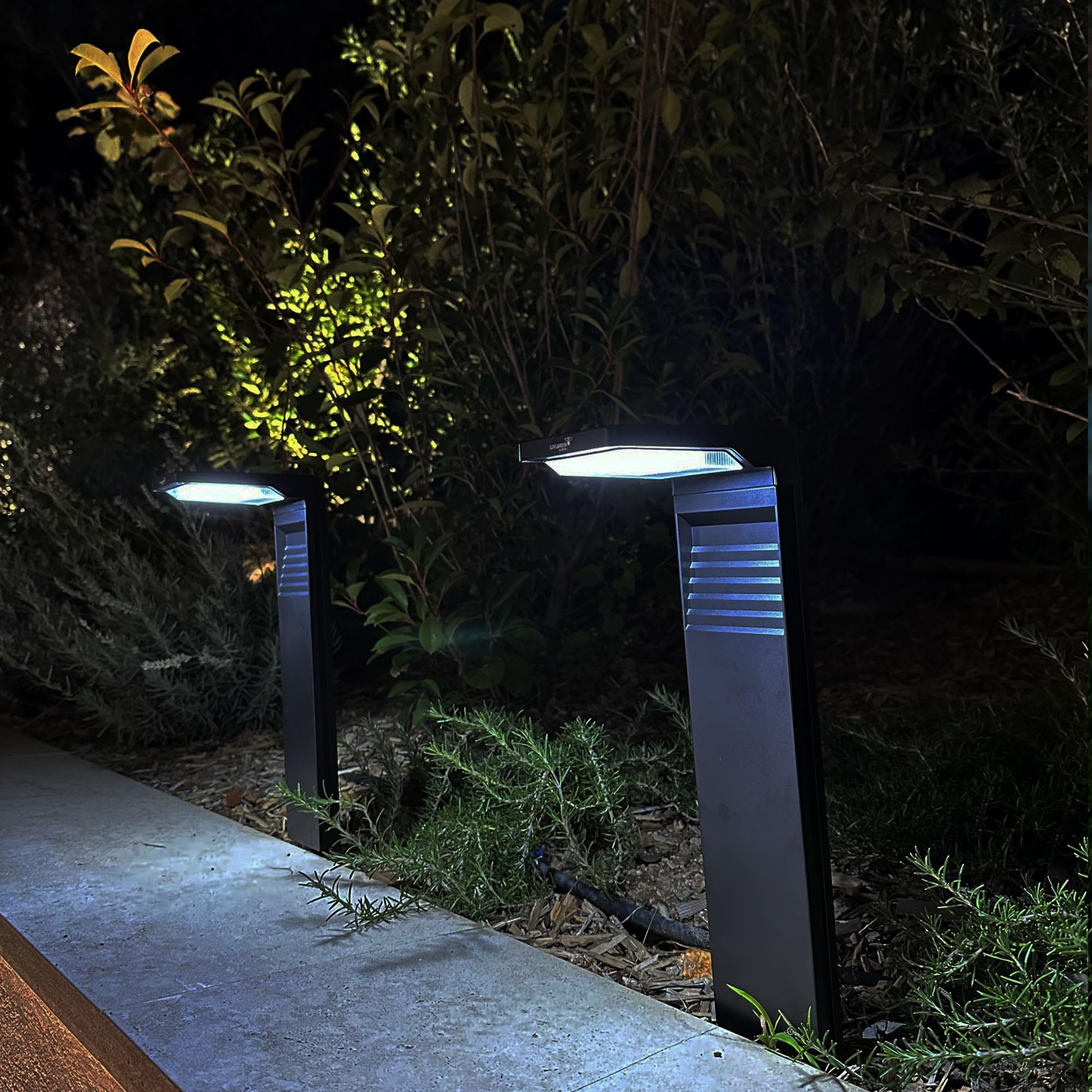 Lumi Jardin Set aus 2 Solar-Beacons 150LM 2x OSTRY