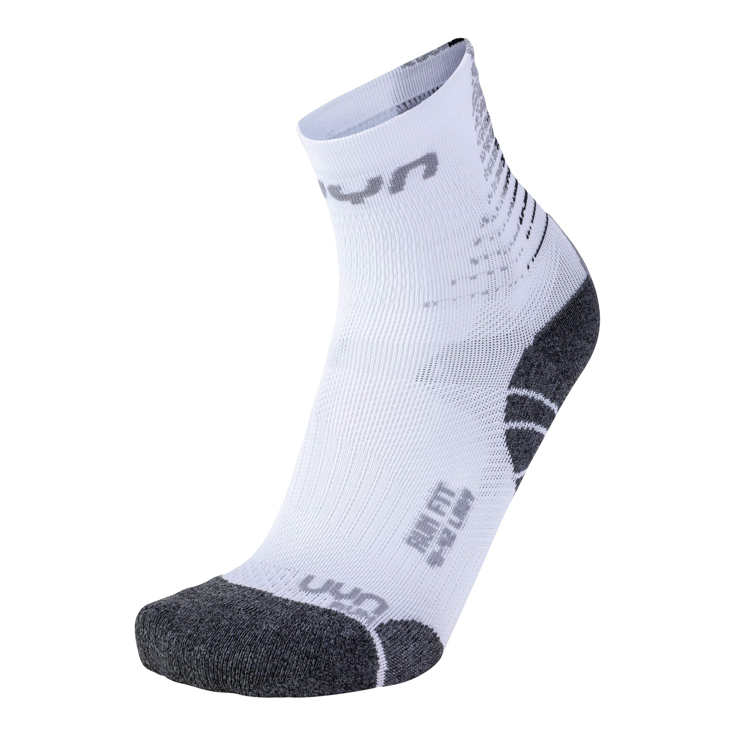 UYN S100138 RUN FIT Socks Women's White/Pearl Grey 36
