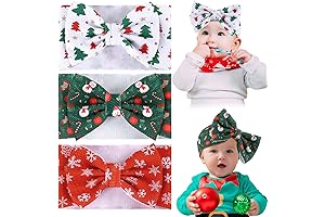 Baby's First Christmas Headbands