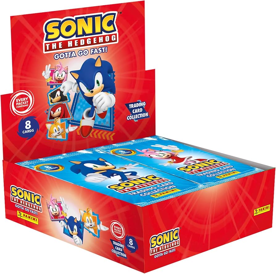 Sonic 'Gotta Go Fast' Trading Card Collection - x18 Packs : Amazon