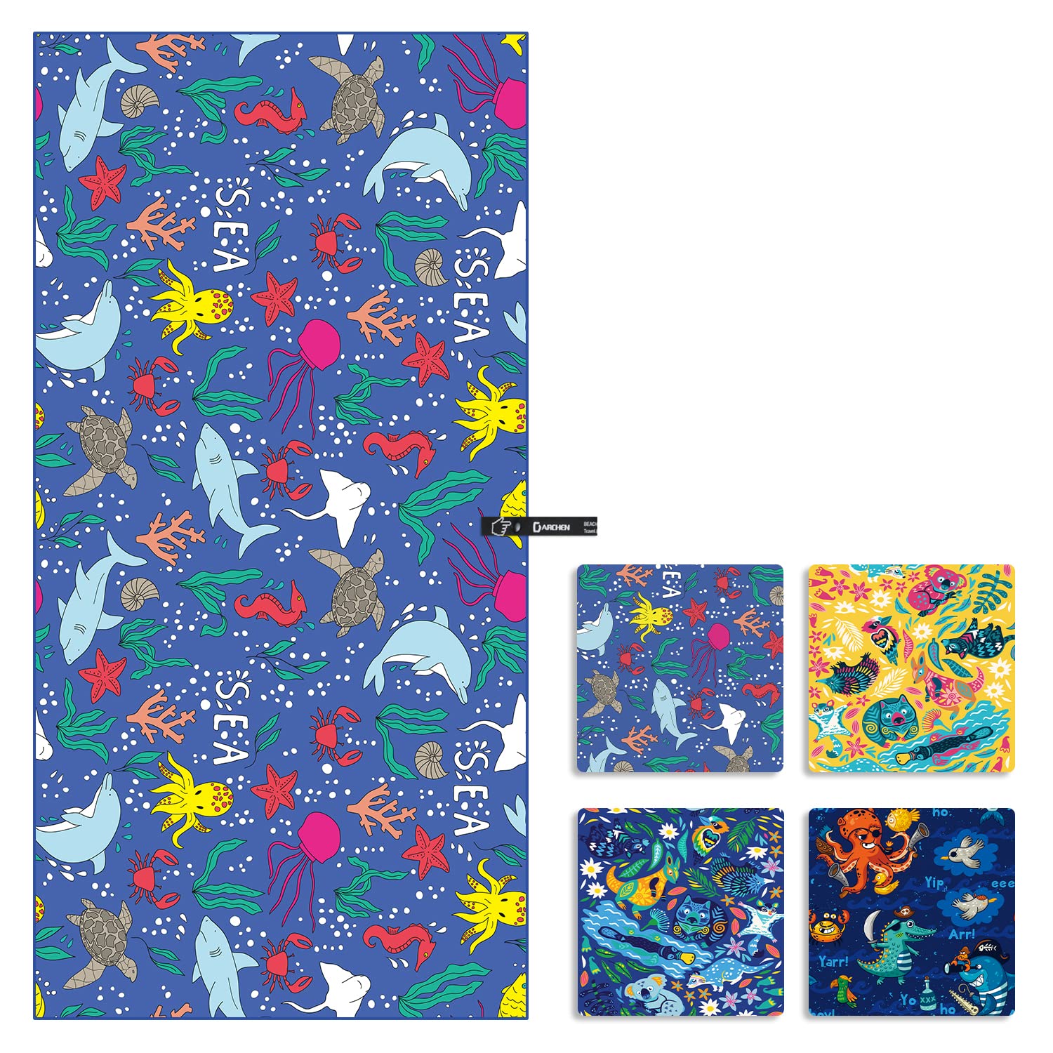 DARCHENKids Microfiber Beach Towel