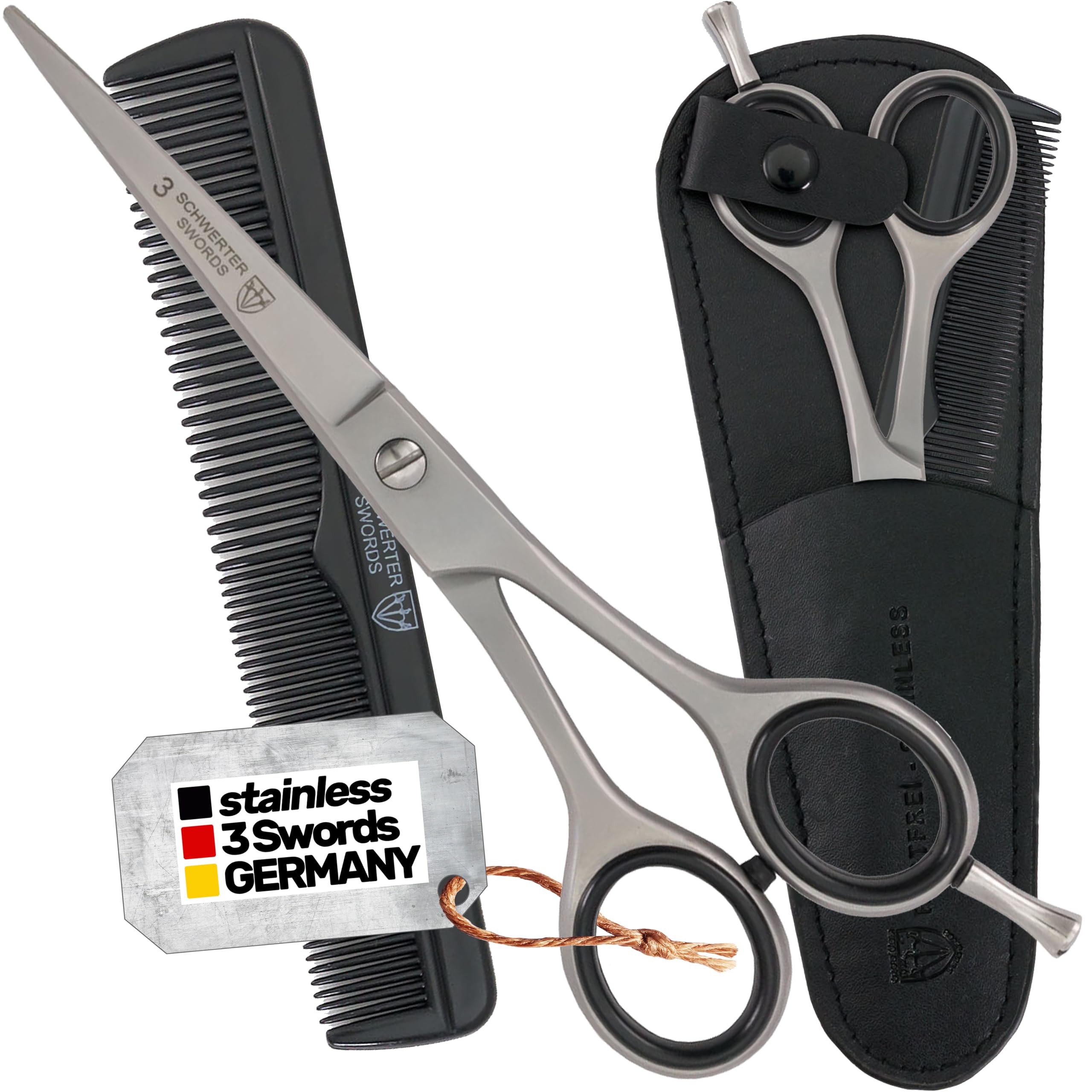 3 Swords Germany - Brand Quality Professional Hair Scissors, Extra Sharp (625)