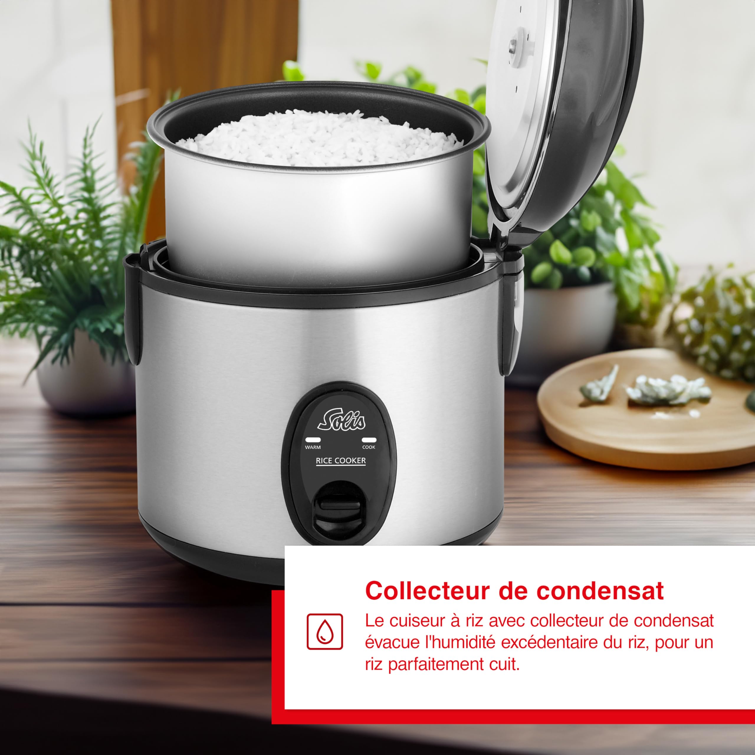 Solis - 978.08 - Cuiseur à riz, 350 watts