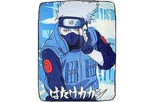 Naruto Shippuden: Seven Times Six Kakashi Hatake Throw Blanket