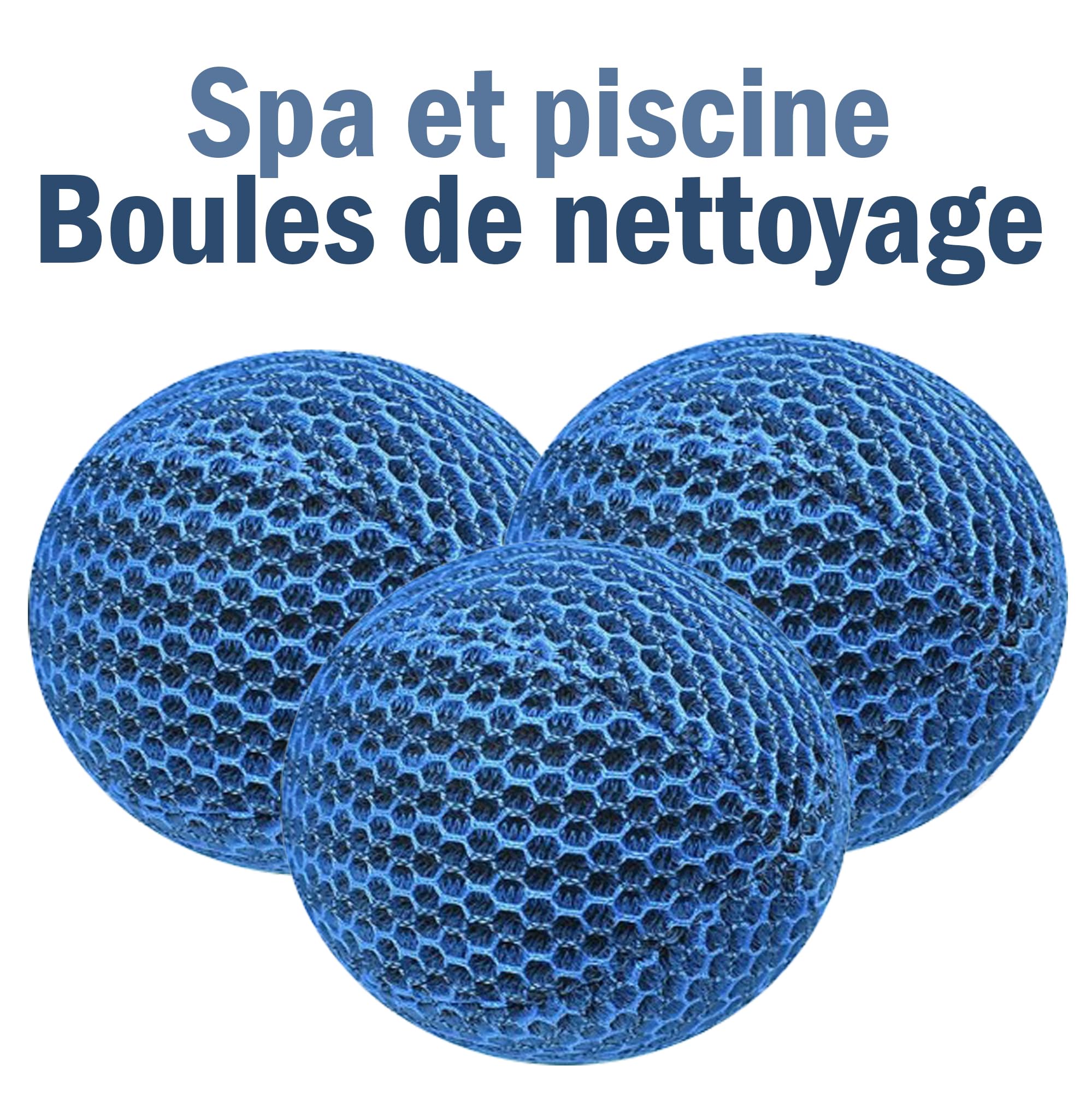 Éponges flottantes réutilisables pour spas – Boules absorbantes élimination huile et graisse