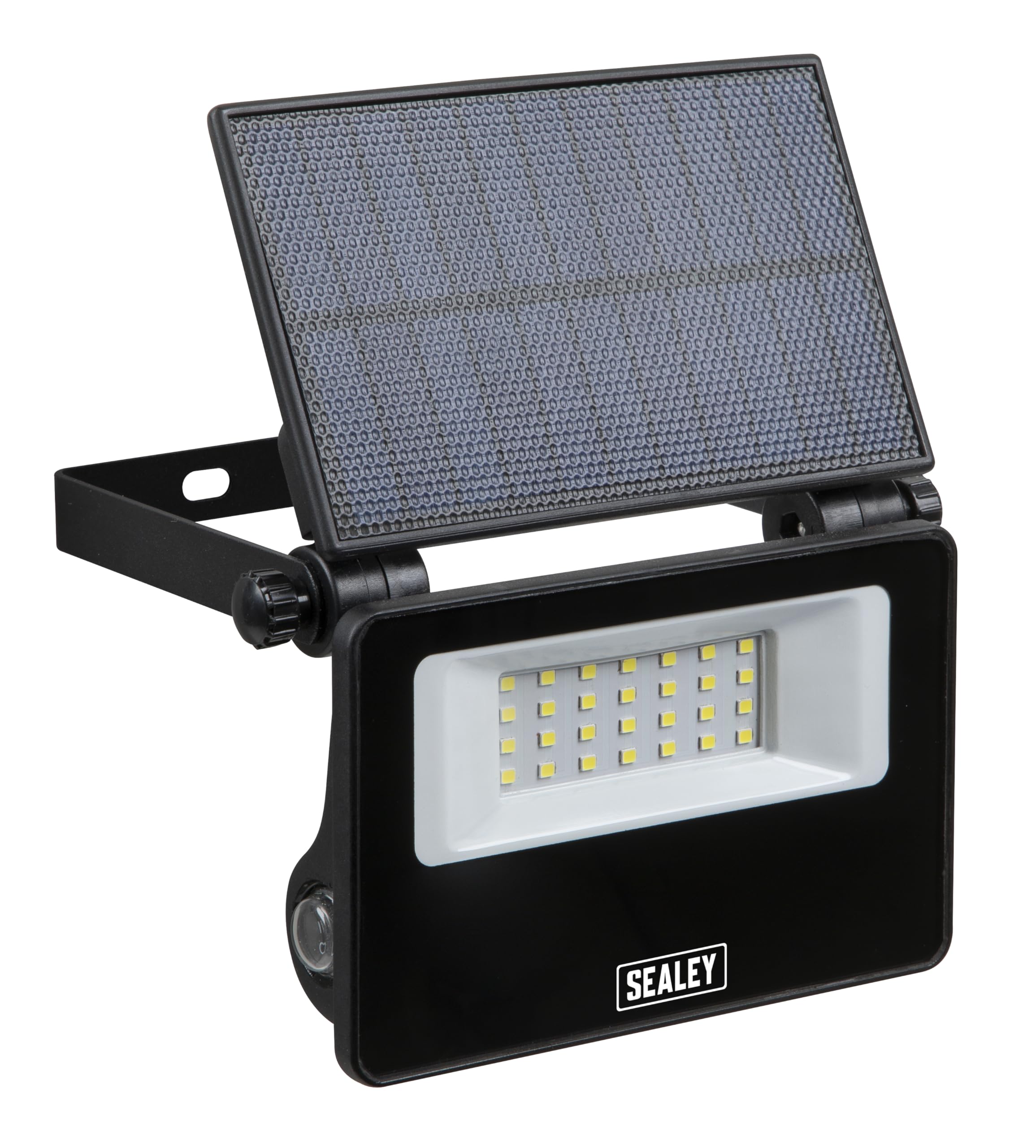 Sealey LED20S Extra-Slim Solar Floodlight With Wall Bracket 20W SMD LE
