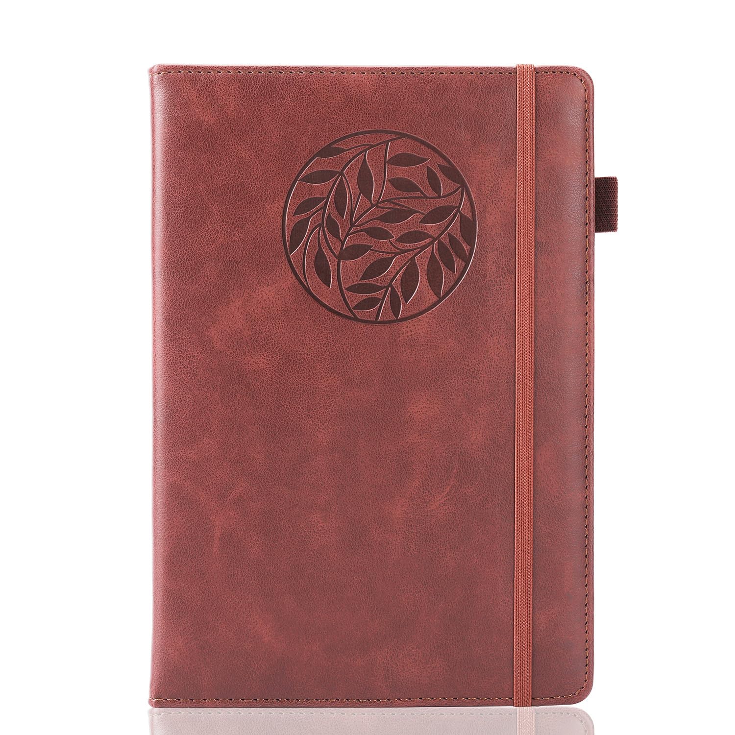 BEYONG Dotted Journal Notebook, Leather Bullet Dot Gird Notebook - A5 (1)