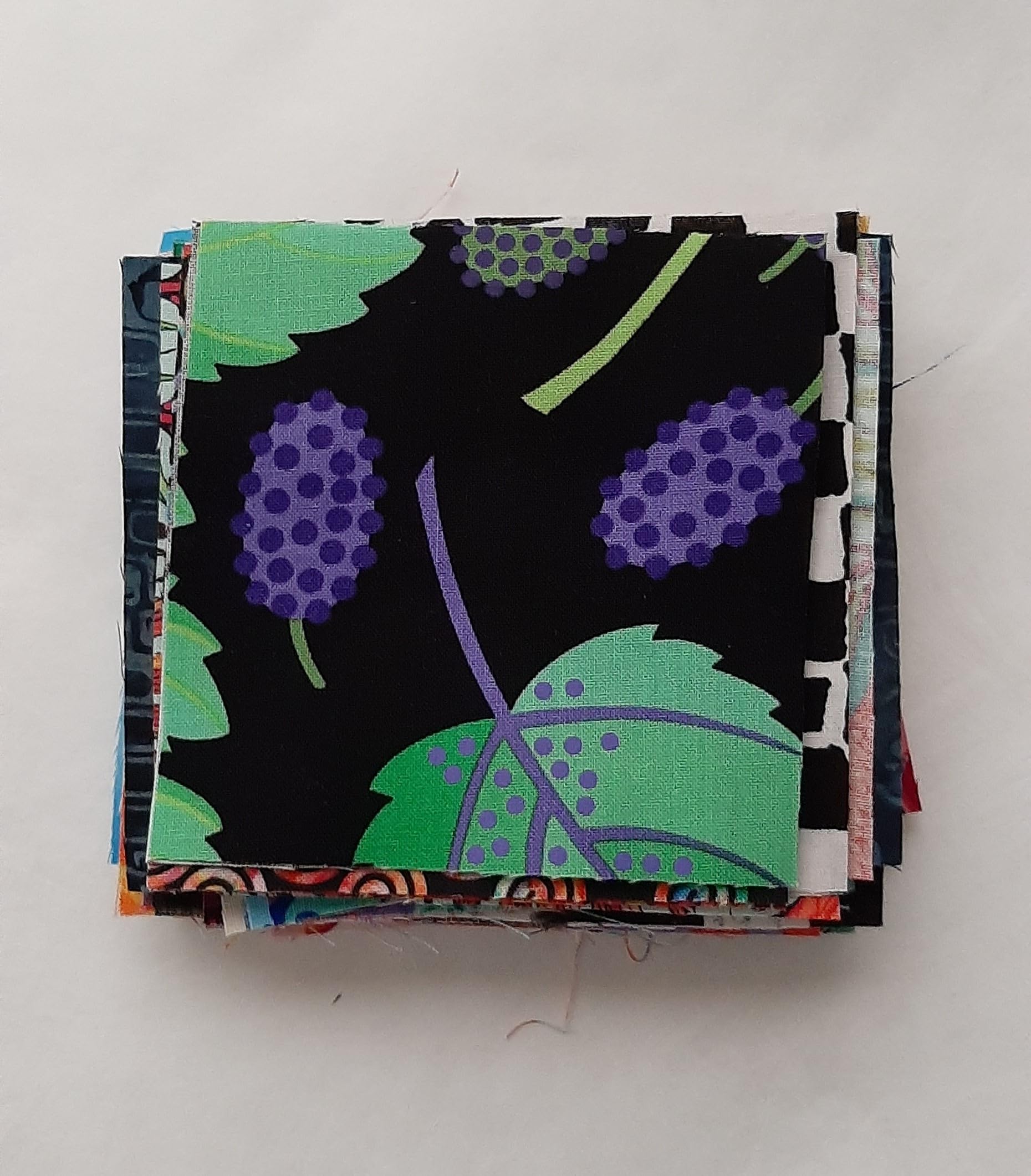 Free Spirit Various Designers Fabric Scraps Pack for Crumb/Scrappy Quilting 100% Cotton - Image 3