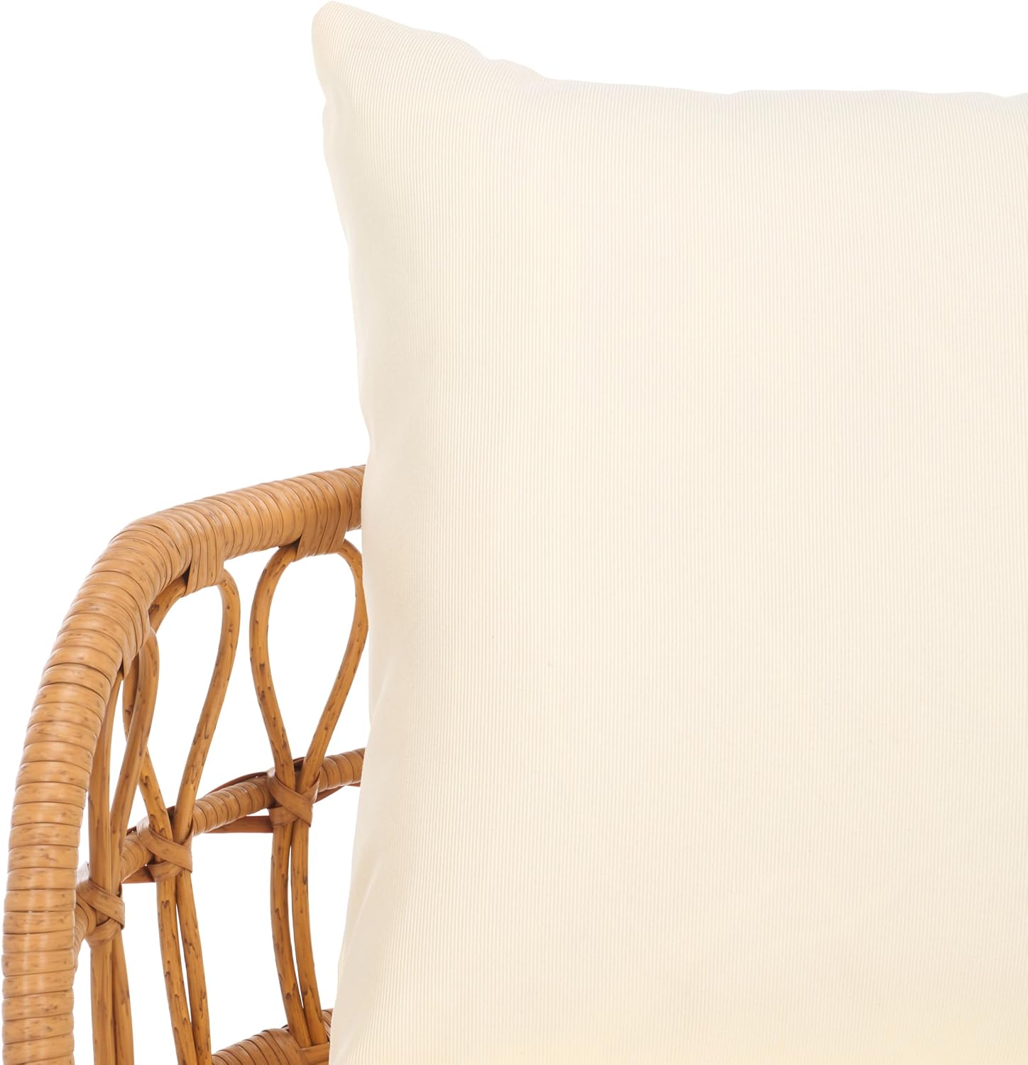 SAFAVIEH Outdoor Collection Colby Natural/Beige 3-Piece Patio Set