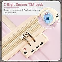 Vista 57 de Merax Equipaje, maleta extensible rígida con ruedas giratorias ligeras, Negro -, 40/48/52