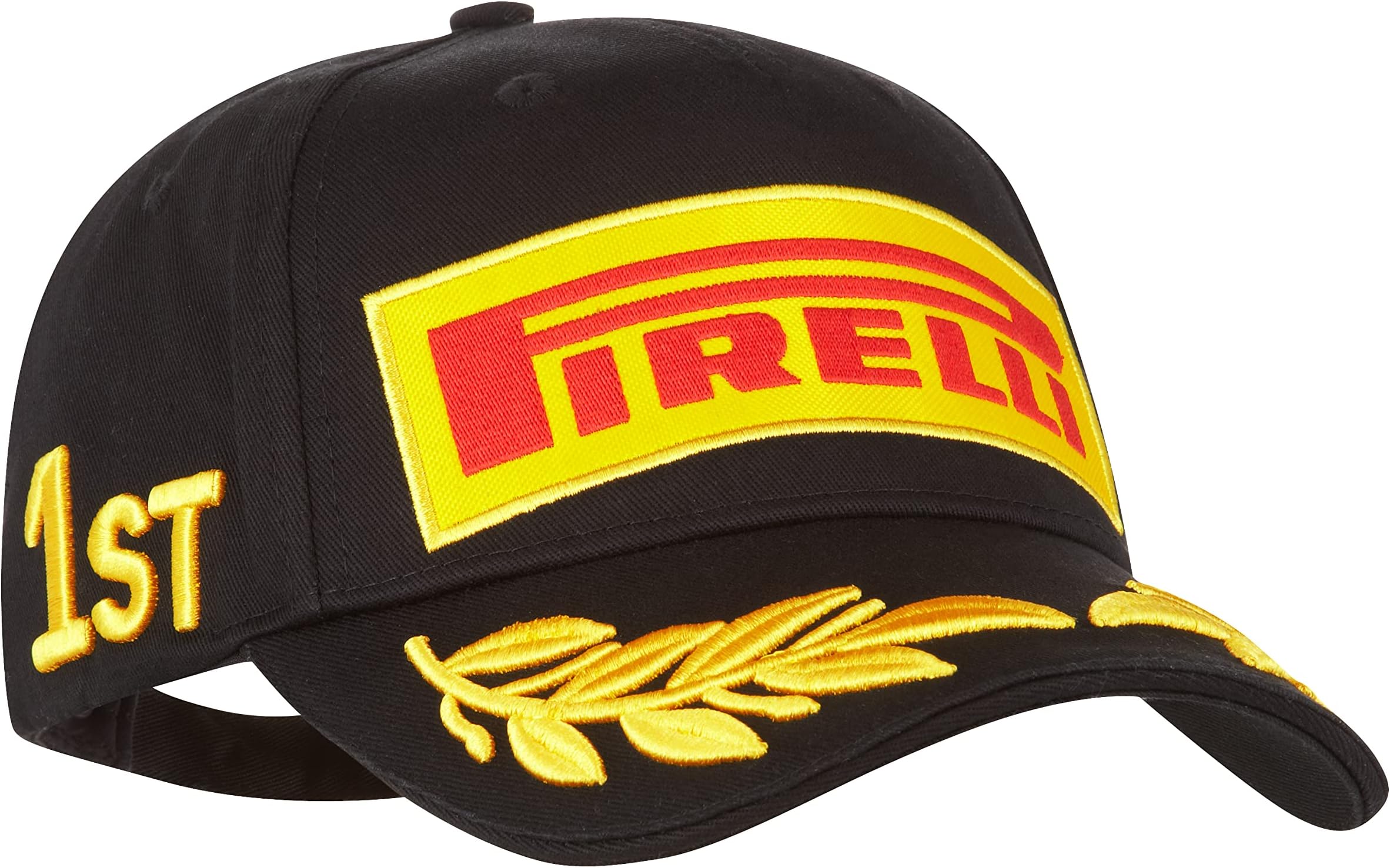 F1Pirelli Motorsport Special Edition UK - Silverstone British Grand Prix Podium 1st Place Baseball Cap Hat Black/Gold - Official Merchandise
