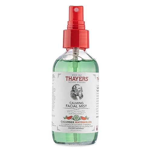THAYERS Rocío facial calmante de pepino y sandía, 4 onzas