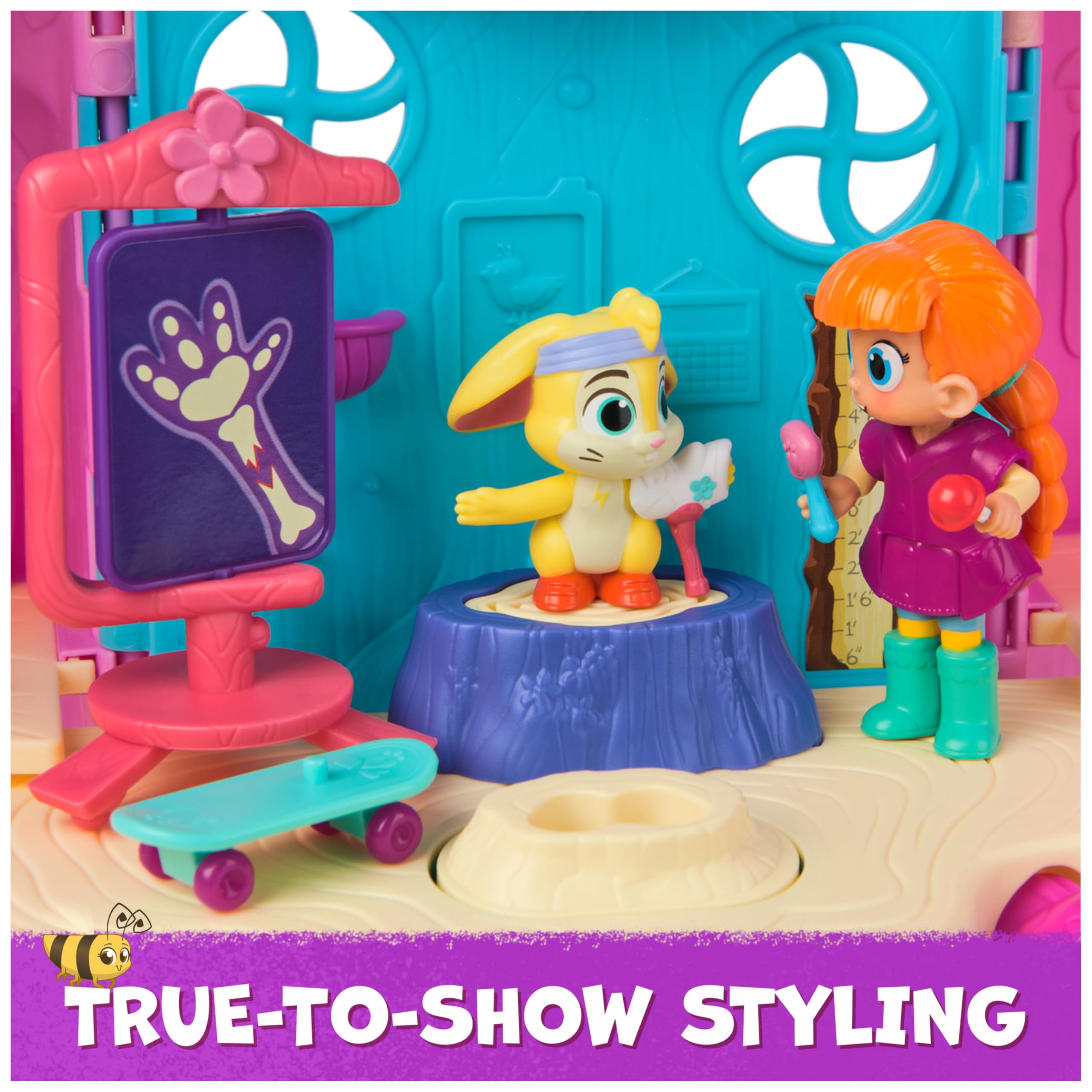 Vida the Vet Zag's Cast & Care Pack with Life & Zig Zag Action Figures & Doctor Kit, Kids Toys for Girls & Boys Ages 3 and up (Spin Master 6071397)
