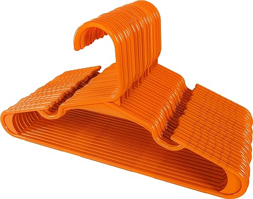 Vista 182 de Utopia Home Paquete de 40 perchas para niños, perchas de plástico de 11.5 pulgadas para armario, perchas para ropa y colgador infantil para armario