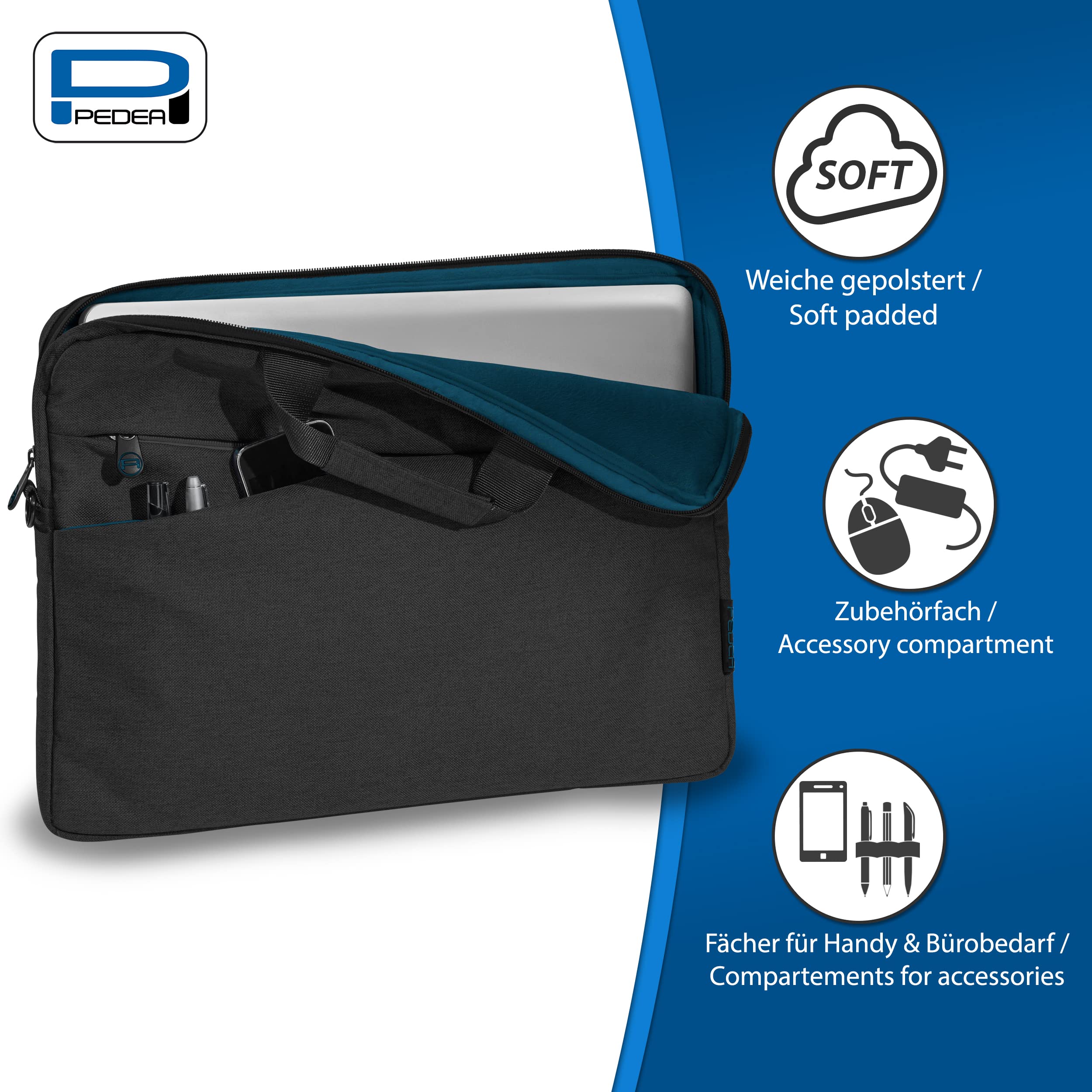Pedea Laptoptasche Fashion Notebook-Tasche