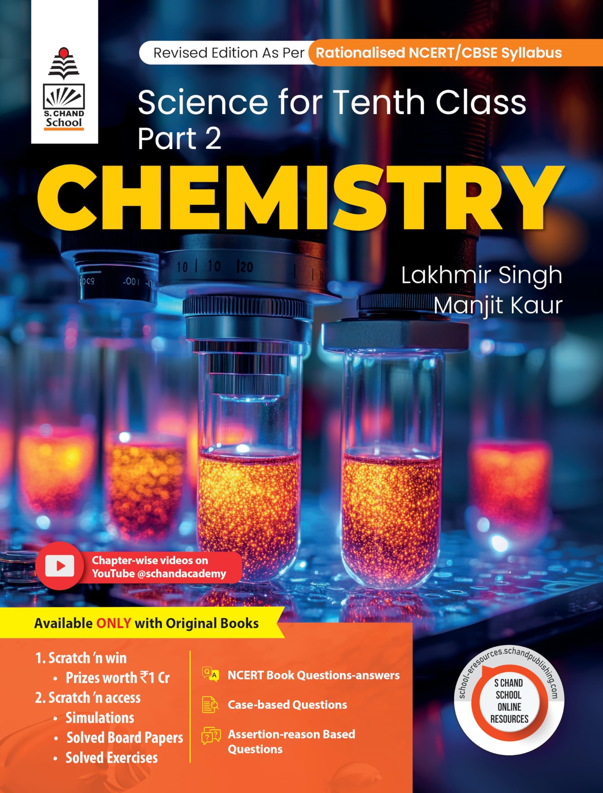 (Old Edition) Science For Tenth Class Part 2 Chemistry - 2025-26