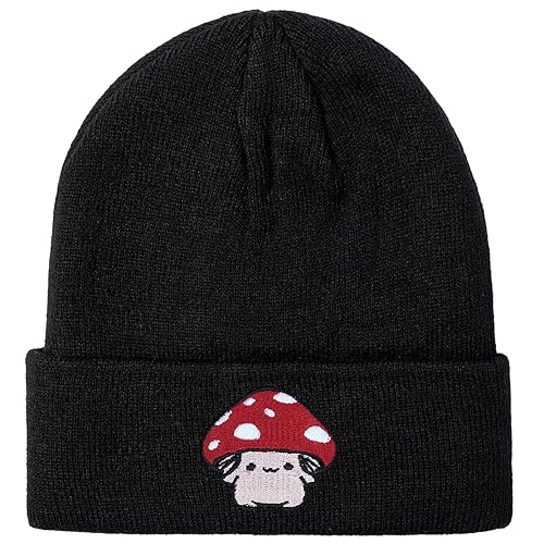 Mushroom Beanie - Cute Mushroom Gifts & Accessories for Women