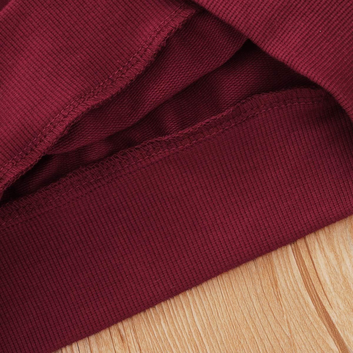 CM C&M WODRO Toddler Girls Clothes Winter Warm Long Sleeve Tops+Long Pants Set - Image 4