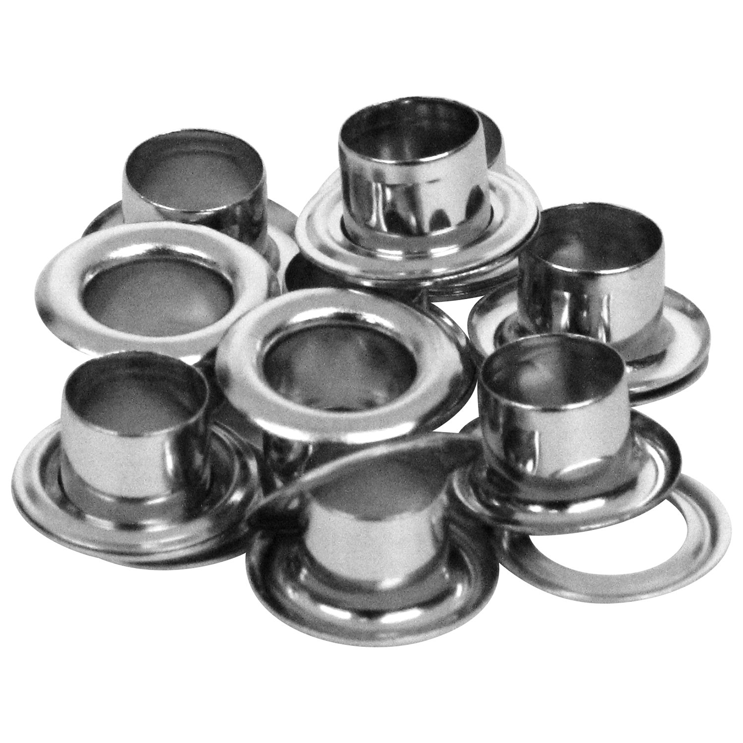 Amazon.co.jp: SEIWA ハトメ #500 10個入 6.9×6×11.5mm 真鍮ニッケル