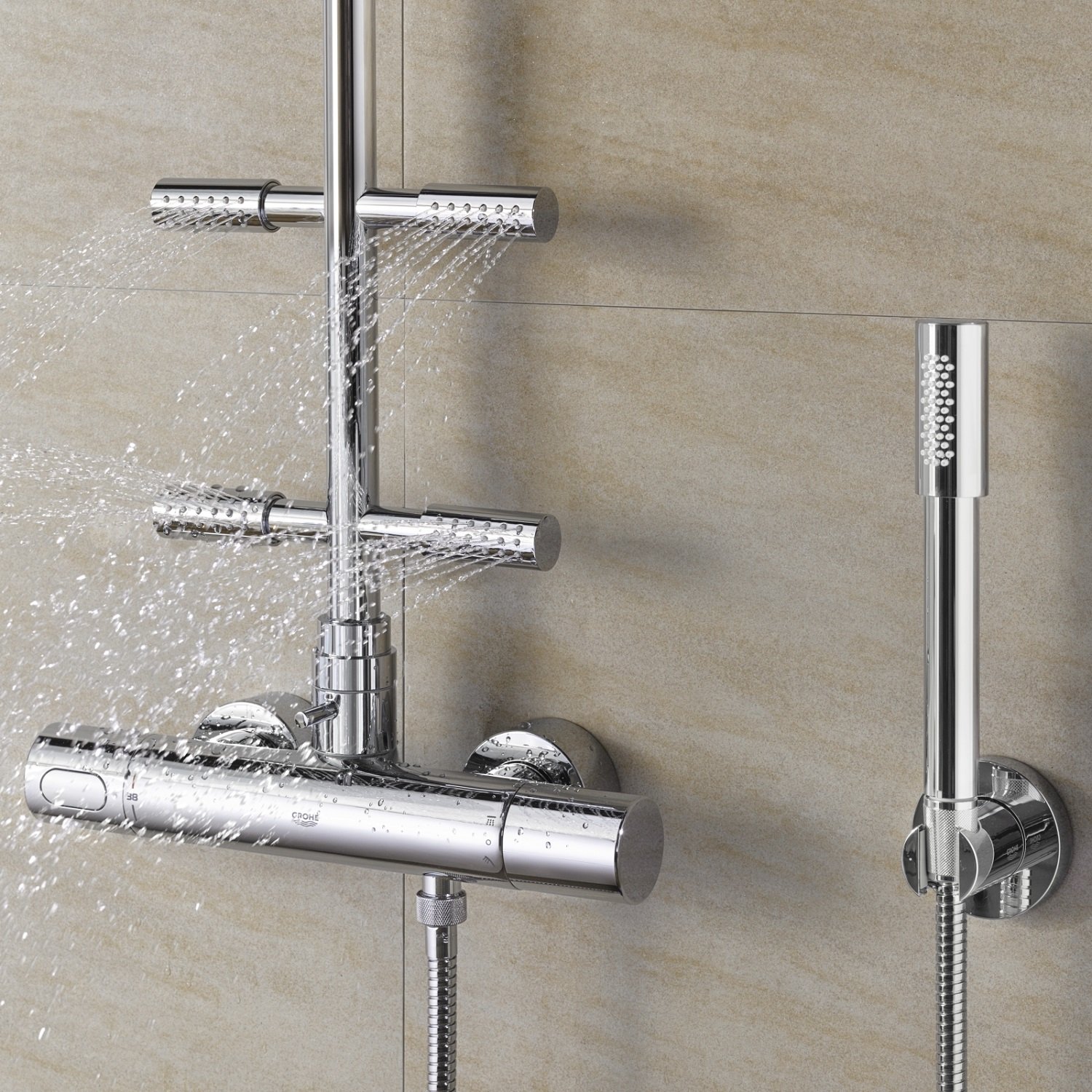 GROHE Rainshower System 210 クローム GROHE Rainshower System 210 クローム Grohe Rainshower System
