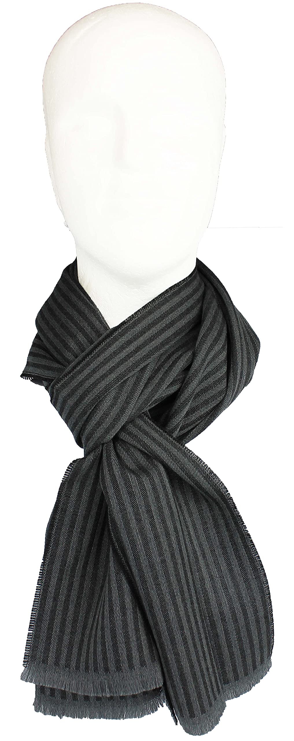 Sciarpa unisex elegante con motivo a strisce