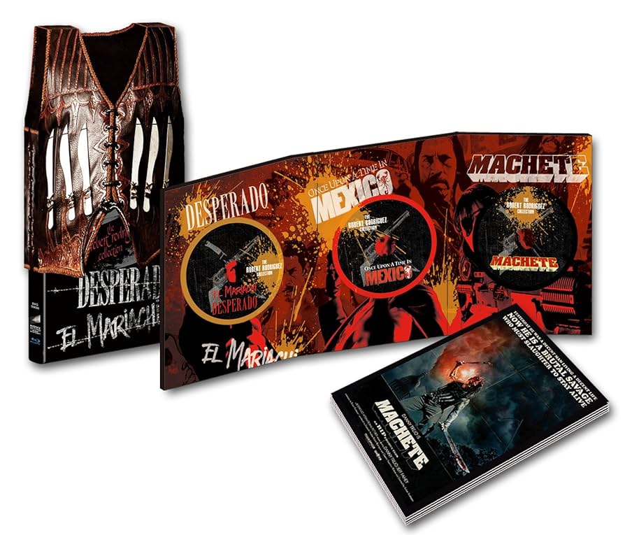 マチェーテ発売記念：ロドリゲス・ザ・ベストBD-BOX（3枚組） [Blu-ray] wgteh8f 完全初回生産限定】マチェーテ発売記念：ロドリゲス・ザ・ベスト