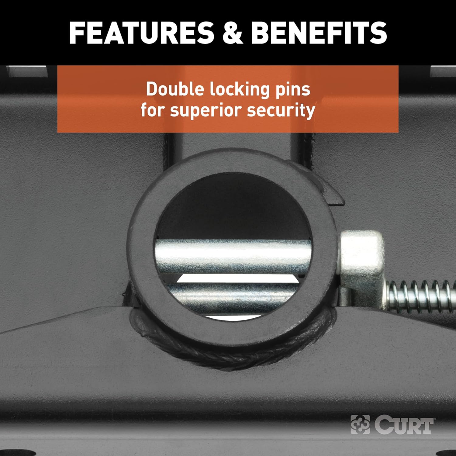 CURT 60616 Replacement Double Lock Gooseneck Ball, 30,000 lbs, 2-5/16-Inch Diameter - Image 6