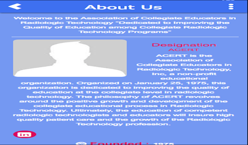 42nd ACERT Conference - App on Amazon Appstore