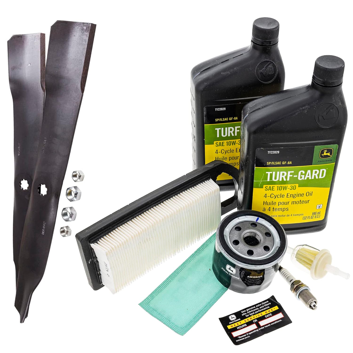 John Deere Original Equipment Model LA110 Maintenance Kit + Highlift Blades