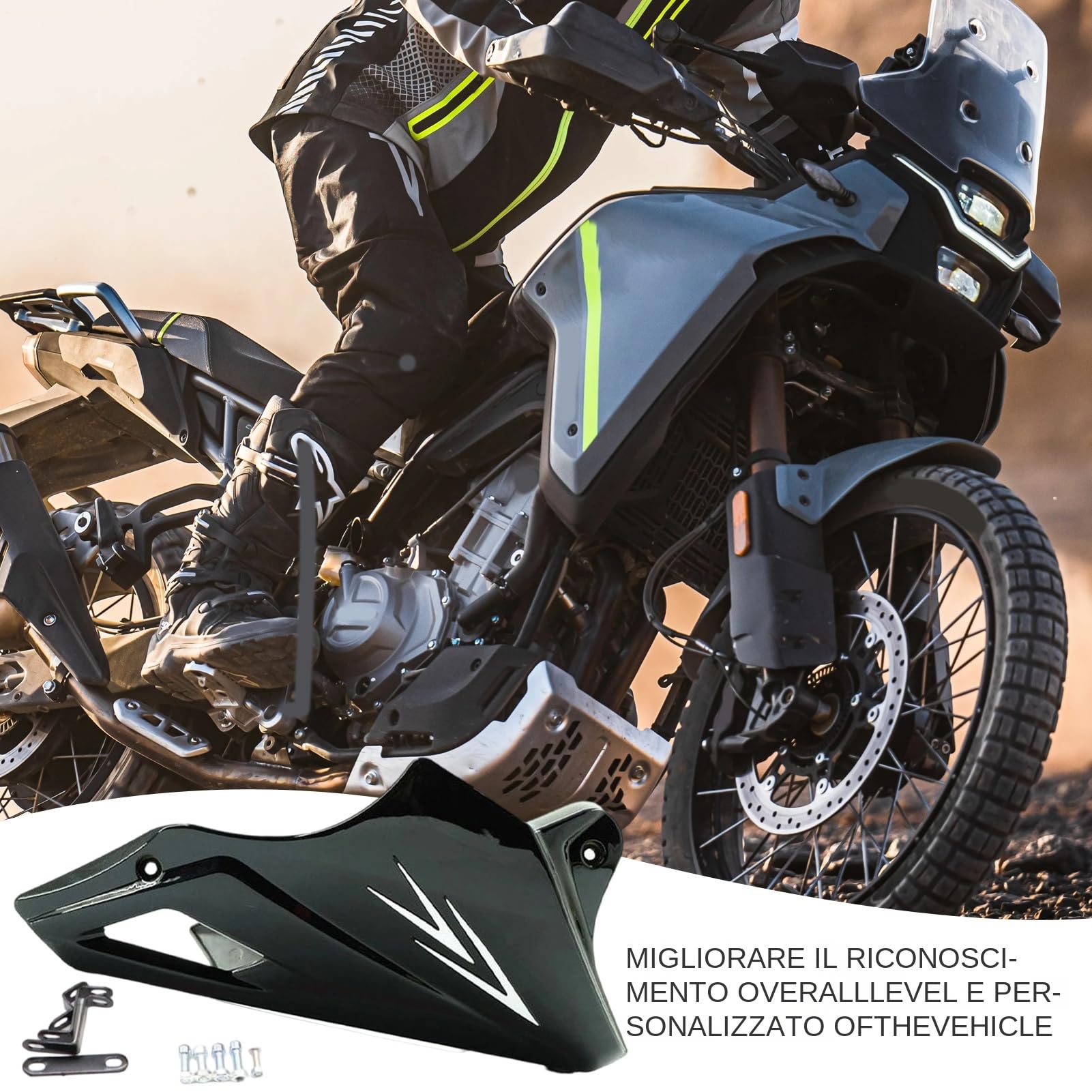 Paracapezzoli Moto Protezione Paracalore Motore | Inferiori Per Protezione Agenti Atmosferici Estetica Pendolarismo Viaggi Lunghi