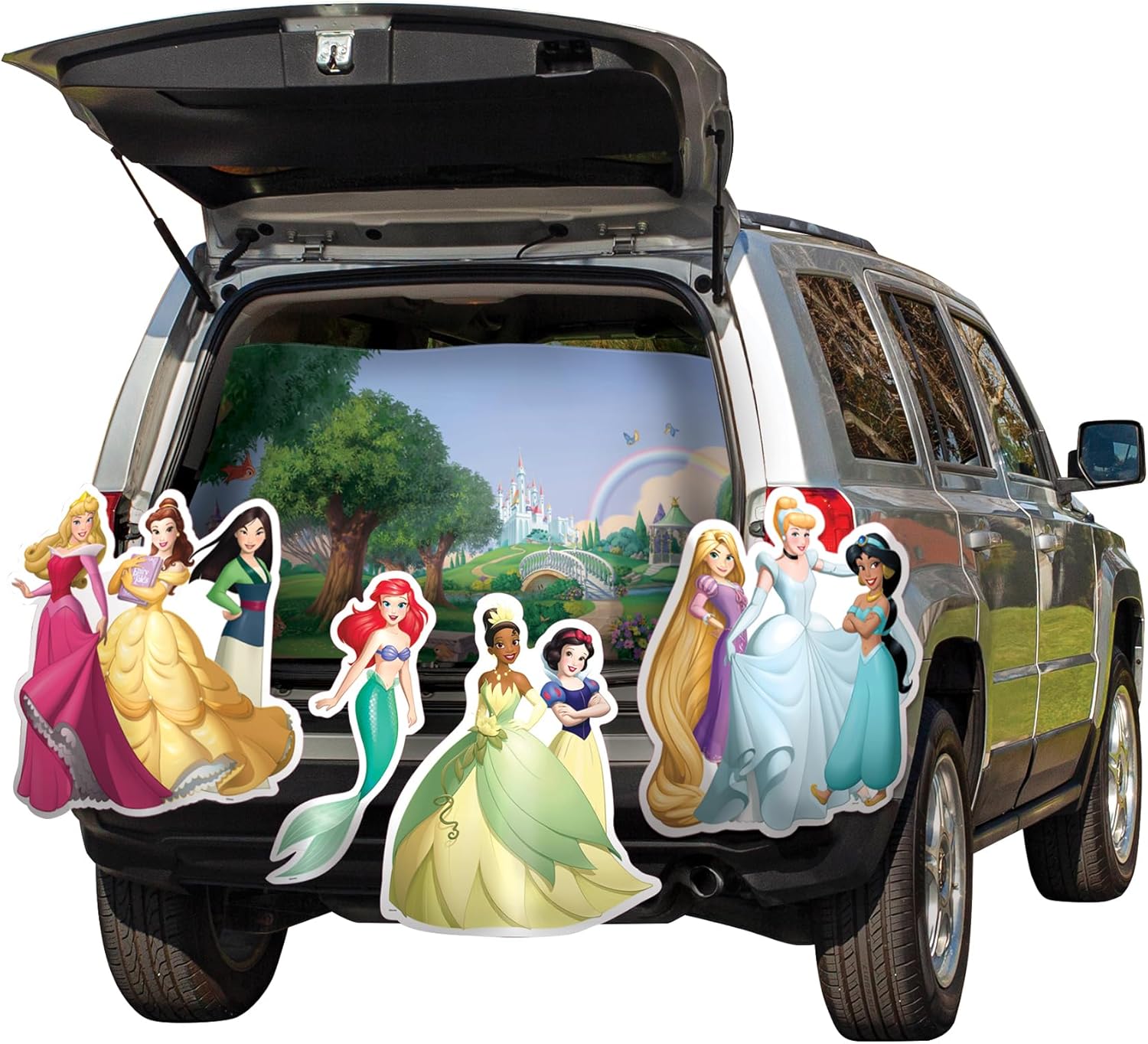 Disney Princess Treat Your Trunk Kit, Official Disney Trunk or Treat Car Decoration Set