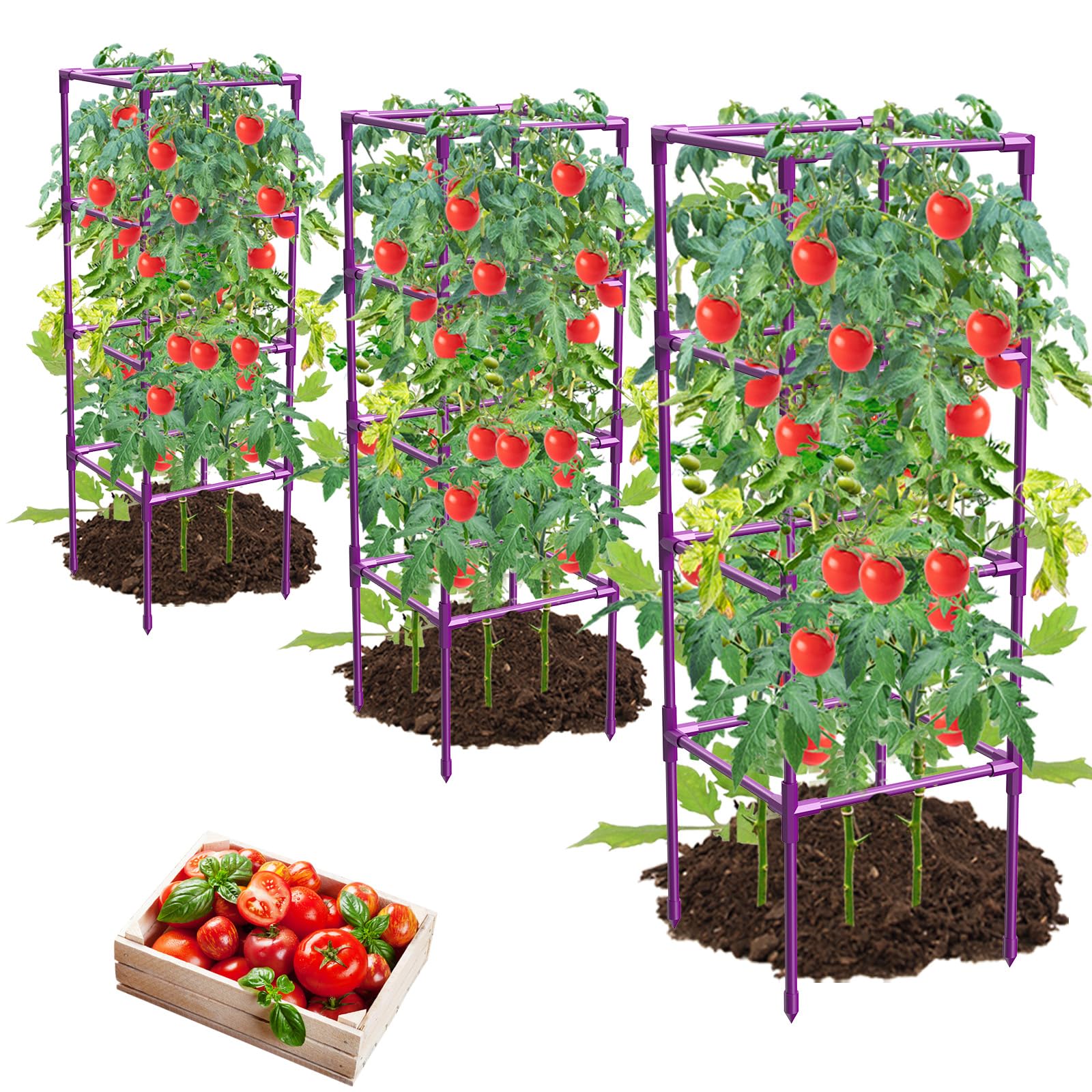 MQHUAYU Square Tomato Cage
