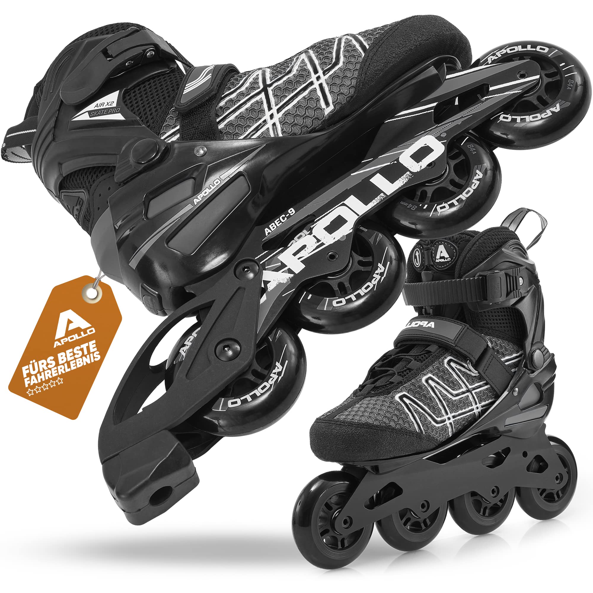 2-in-1 rolschaatsen, 4 maten, verstelbare rolschaatsen voor kinderen en volwassenen, inlineskates, 4-wielige rolschaatsen met licht voor outdoorschaatsen, beginners (roze