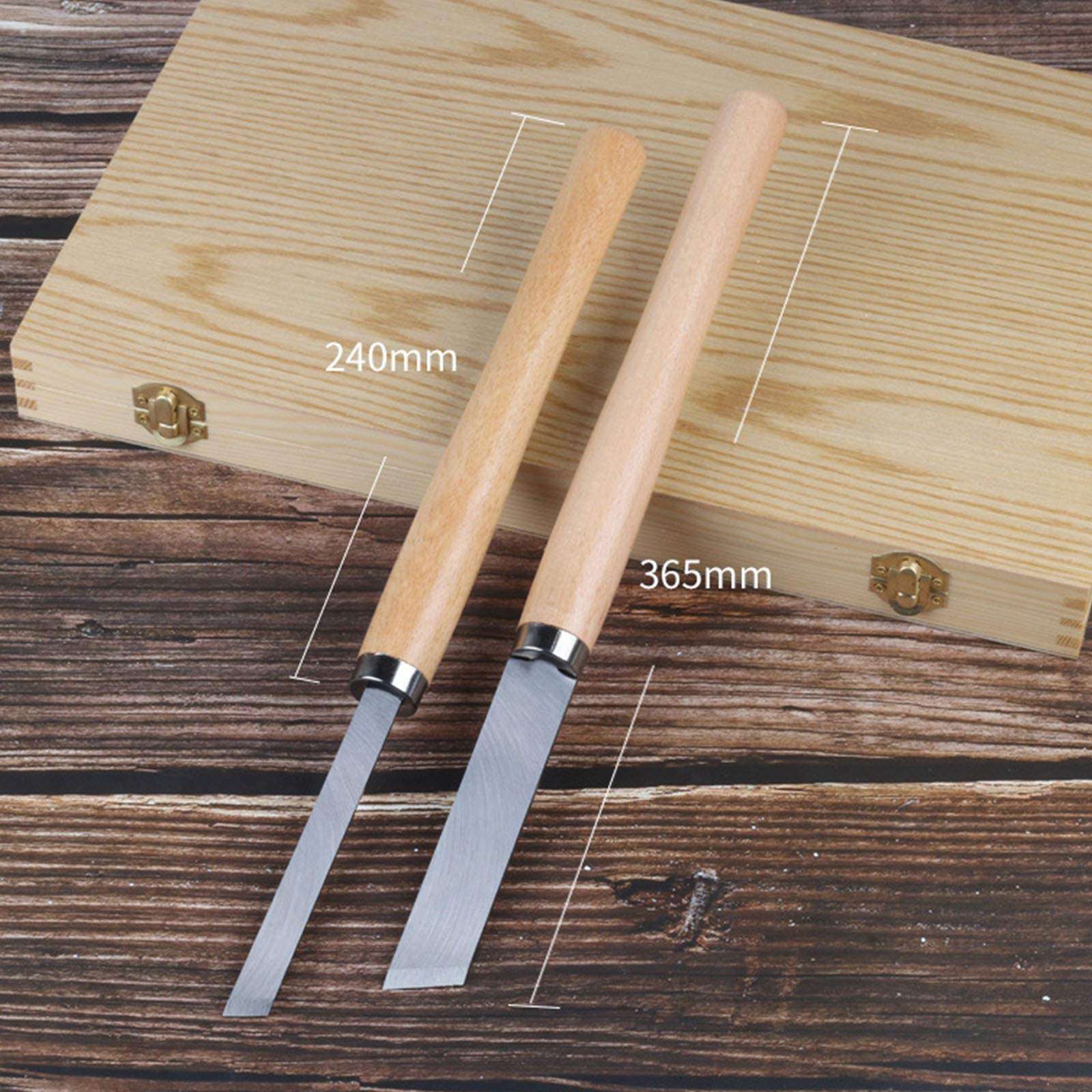 Scalpelli per tornio HSS Set da 8 pezzi, Accessori per tornitura del legno antiruggine Utensili per tornitura del legno, Set da 8 scalpelli per tornitura del legno per professionisti o hobbisti Lavo