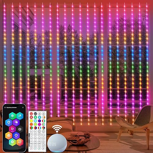 LED RGB Curtain Lights