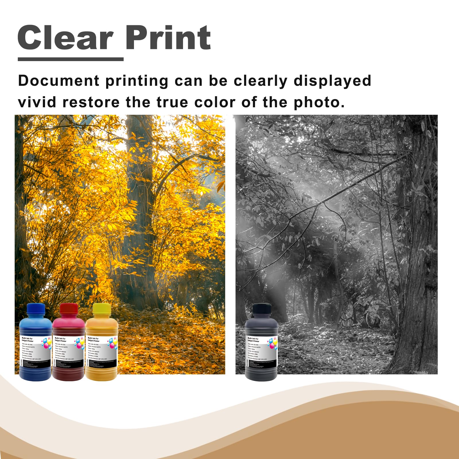 Kit Ricarica Inchiostro Aomya 500ml Universal - CISS System, Per HP, Canon, Epson, Brother, Lexmark - Foto 4